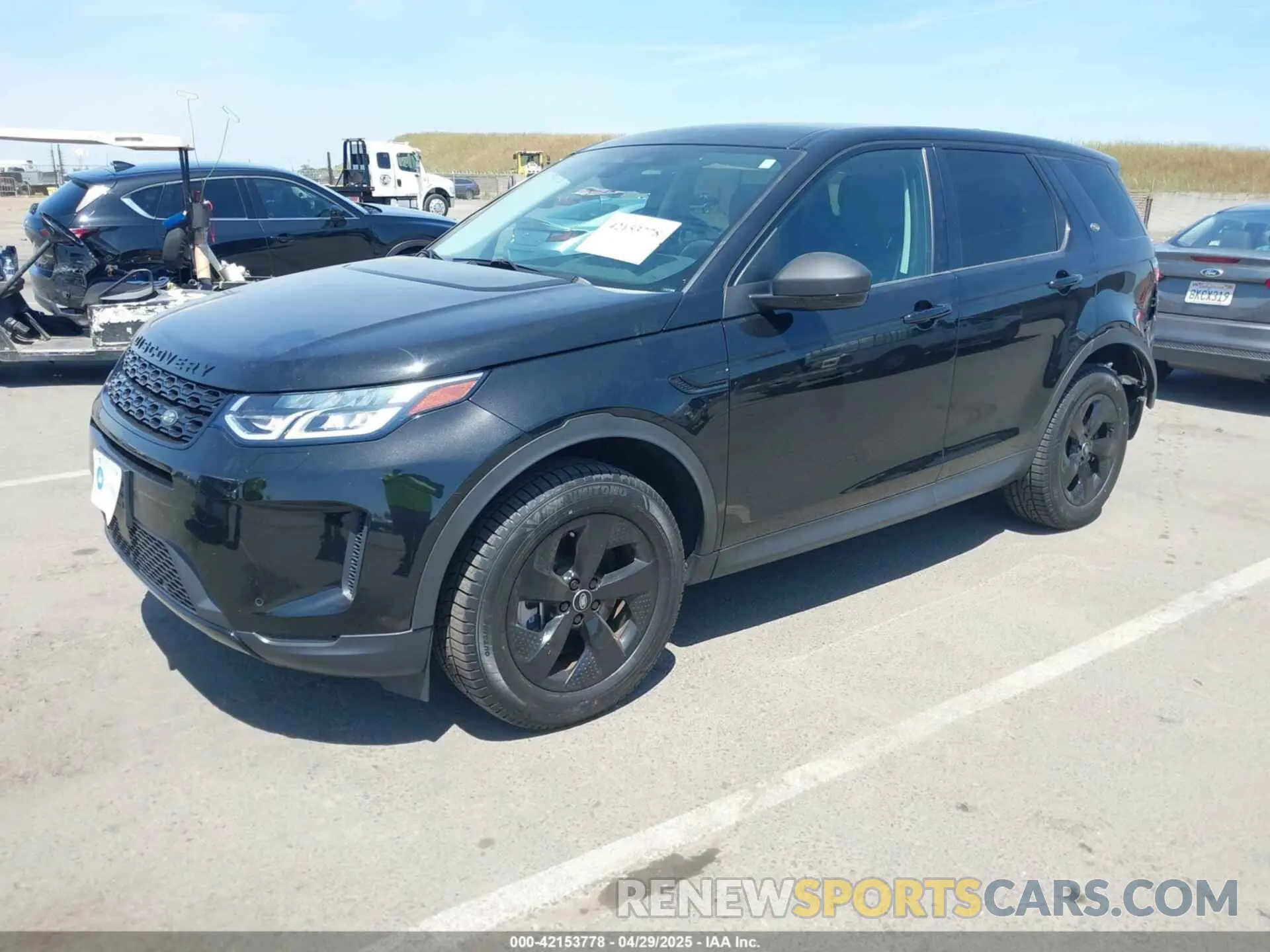 2 Photograph of a damaged car SALCJ2FX6NH911638 LAND ROVER DISCOVERY SPORT 2022