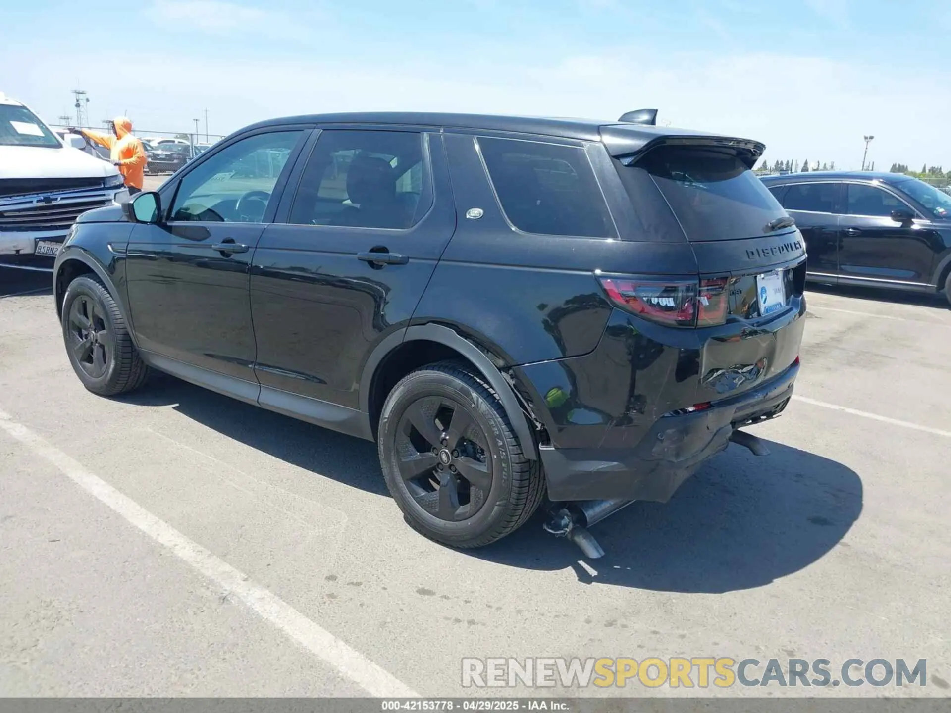 3 Photograph of a damaged car SALCJ2FX6NH911638 LAND ROVER DISCOVERY SPORT 2022
