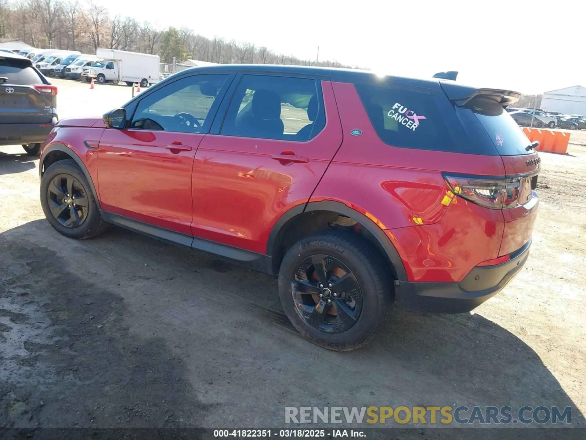 3 Photograph of a damaged car SALCJ2FX3PH322100 LAND ROVER DISCOVERY SPORT 2023