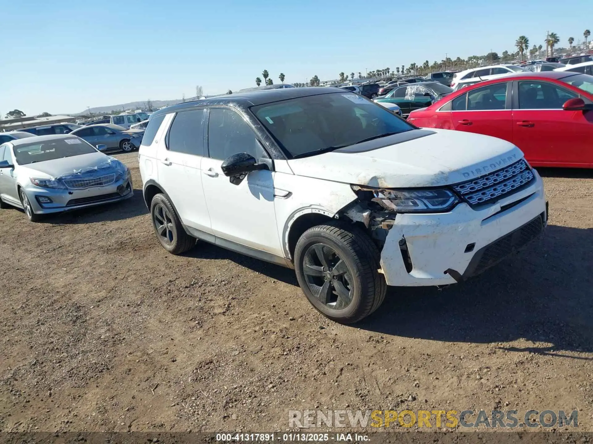 1 Photograph of a damaged car SALCJ2FXXPH915453 LAND ROVER DISCOVERY SPORT 2023