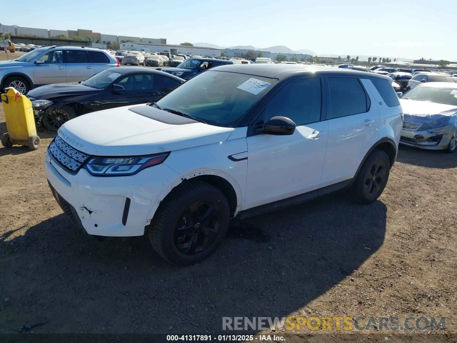 2 Photograph of a damaged car SALCJ2FXXPH915453 LAND ROVER DISCOVERY SPORT 2023