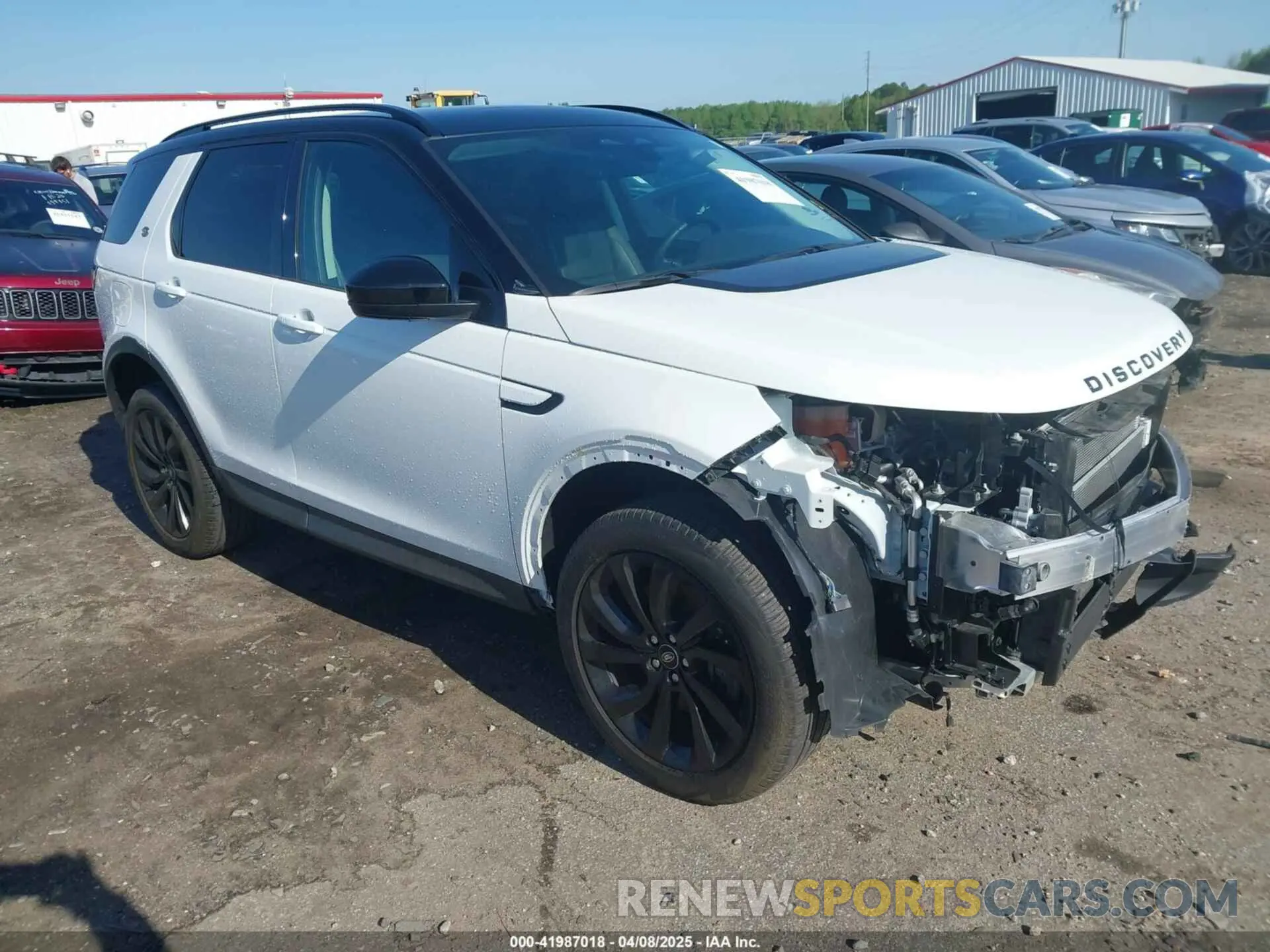1 Photograph of a damaged car SALCP2FX8PH323371 LAND ROVER DISCOVERY SPORT 2023