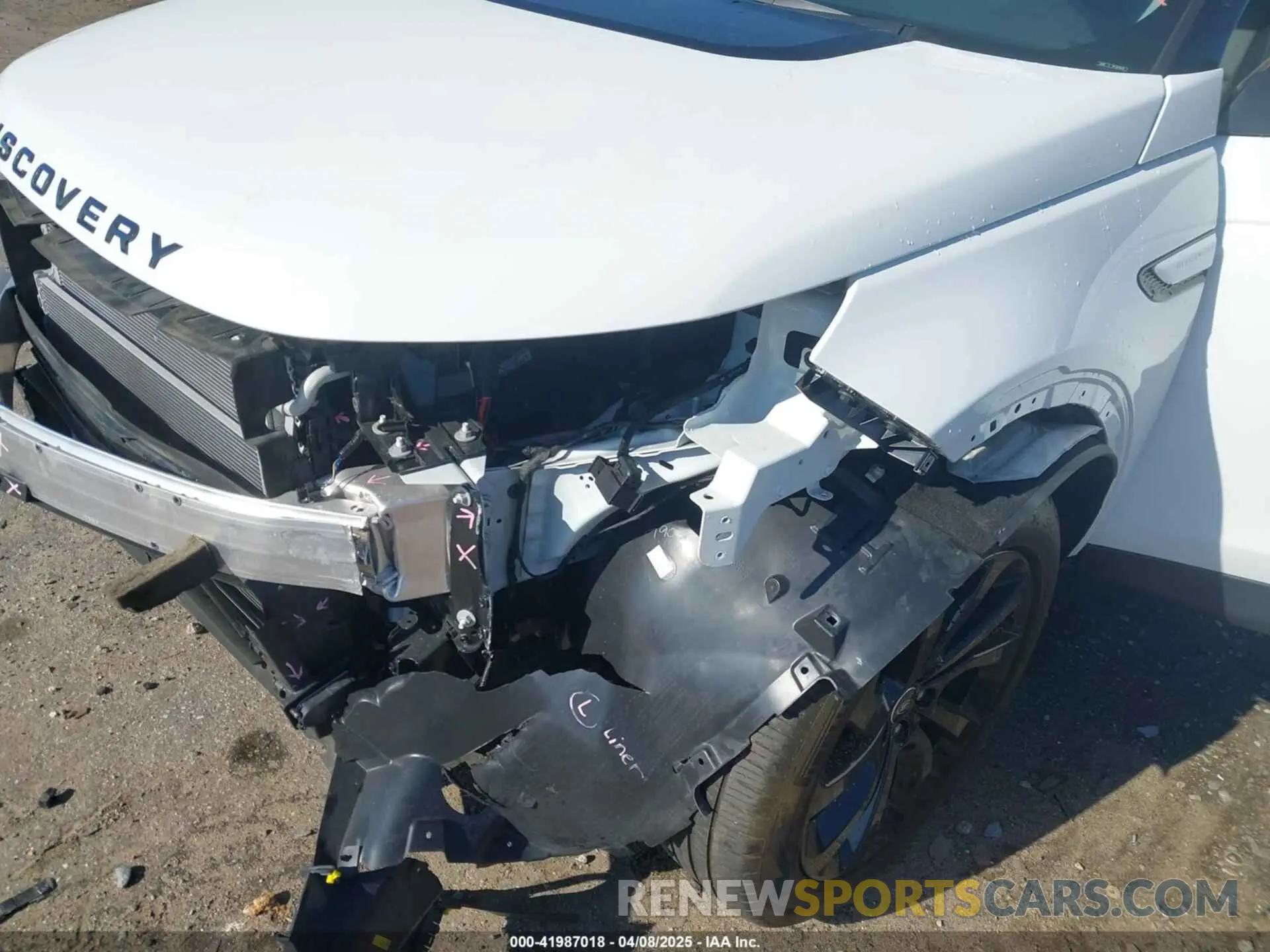 19 Photograph of a damaged car SALCP2FX8PH323371 LAND ROVER DISCOVERY SPORT 2023