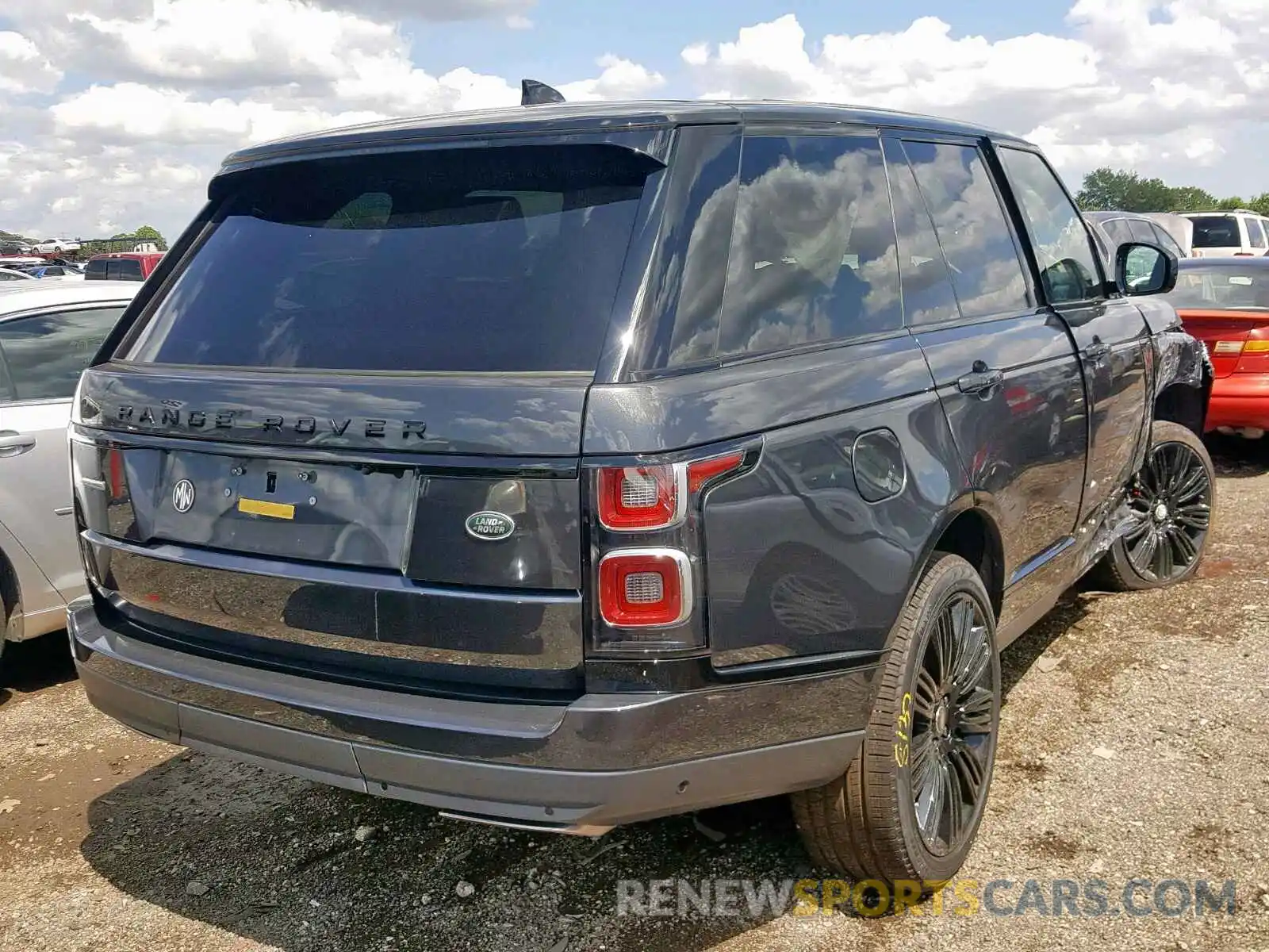 4 Photograph of a damaged car SALGS2RE2KA544007 LAND ROVER RANGE ROVE 2019