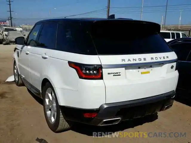 3 Photograph of a damaged car SALWR2RV9KA841802 LAND ROVER RANGE ROVE 2019