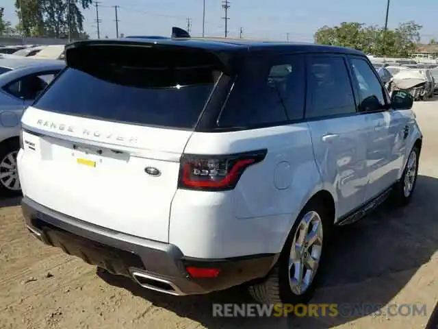 4 Photograph of a damaged car SALWR2RV9KA841802 LAND ROVER RANGE ROVE 2019