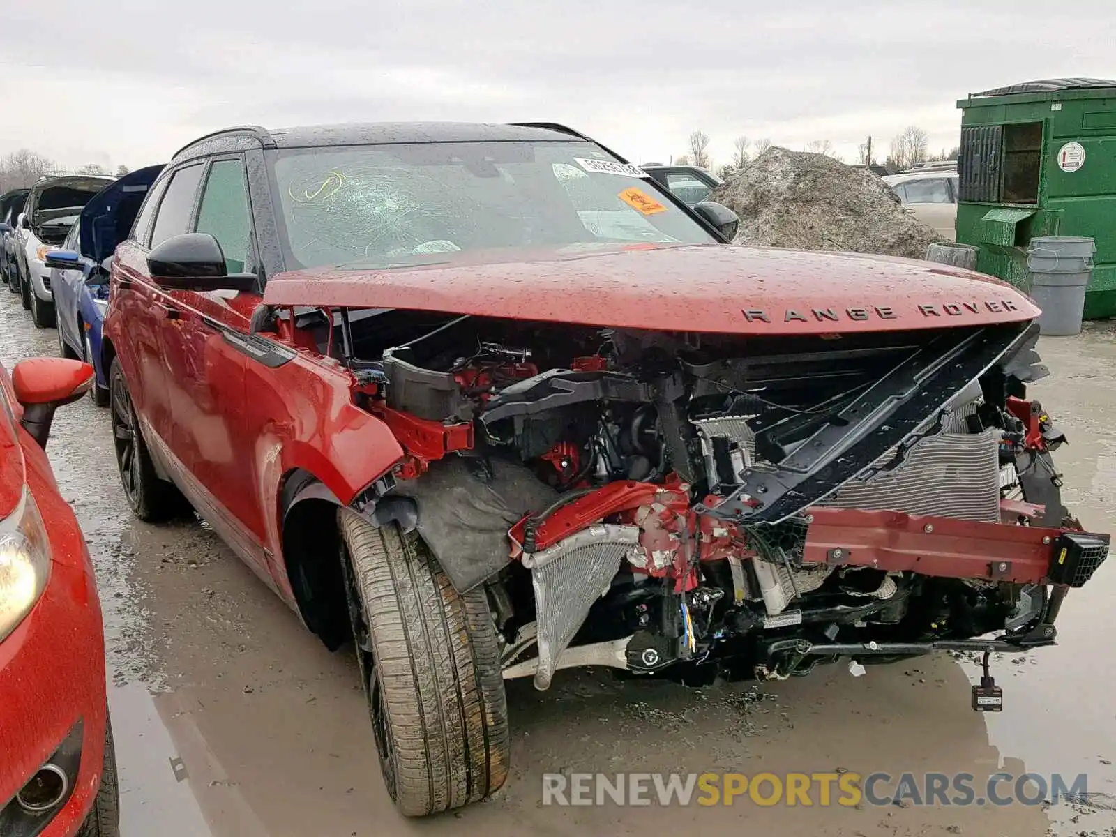 1 Photograph of a damaged car SALYL2FX0KA784244 LAND ROVER RANGE ROVE 2019