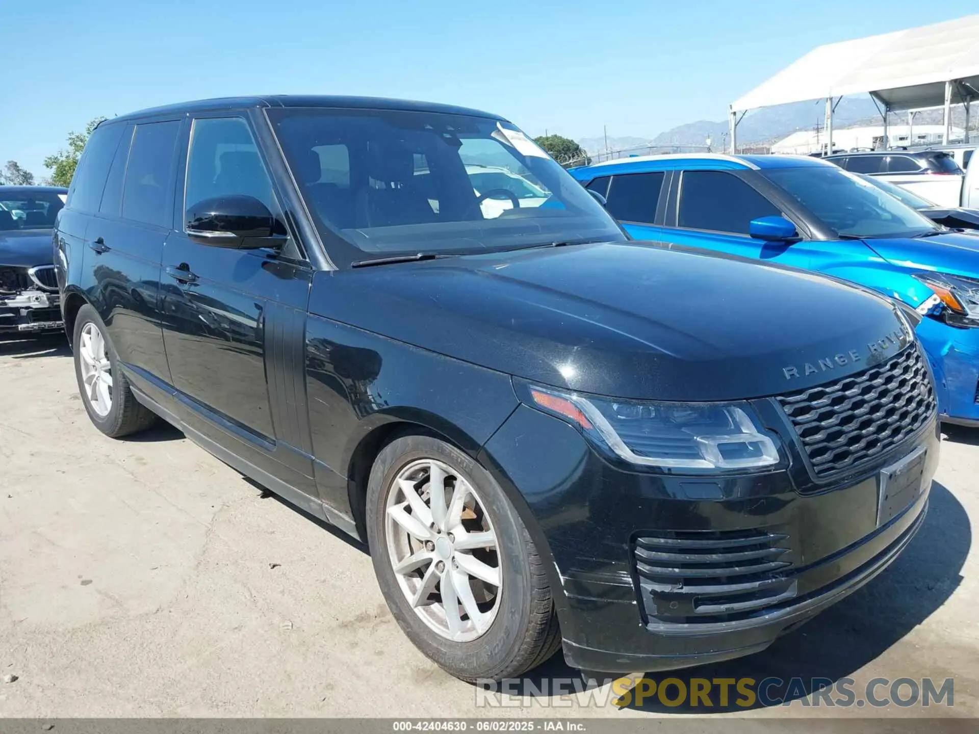 1 Photograph of a damaged car SALGR2RV2KA530281 LAND ROVER RANGE ROVER 2019