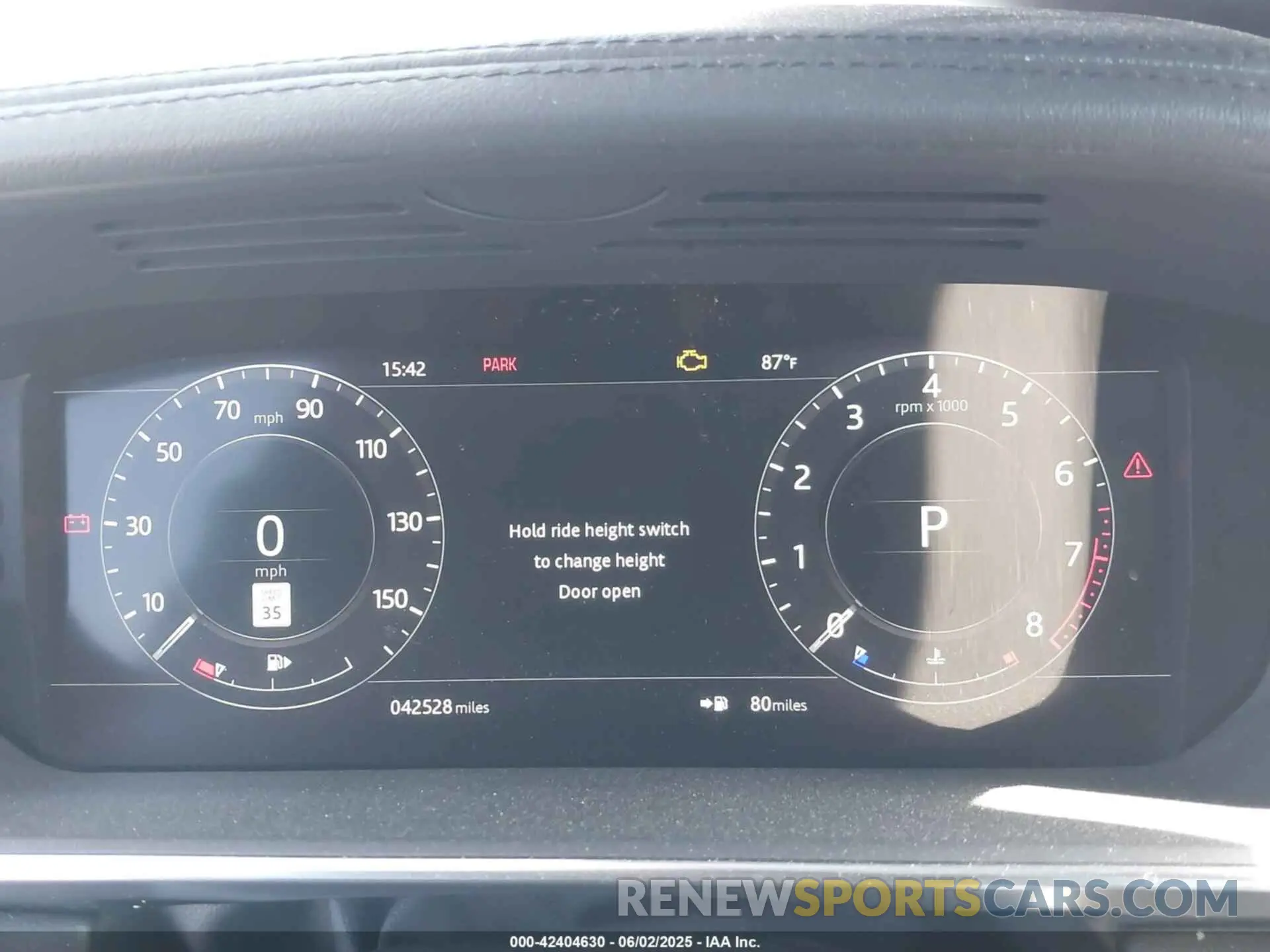7 Photograph of a damaged car SALGR2RV2KA530281 LAND ROVER RANGE ROVER 2019