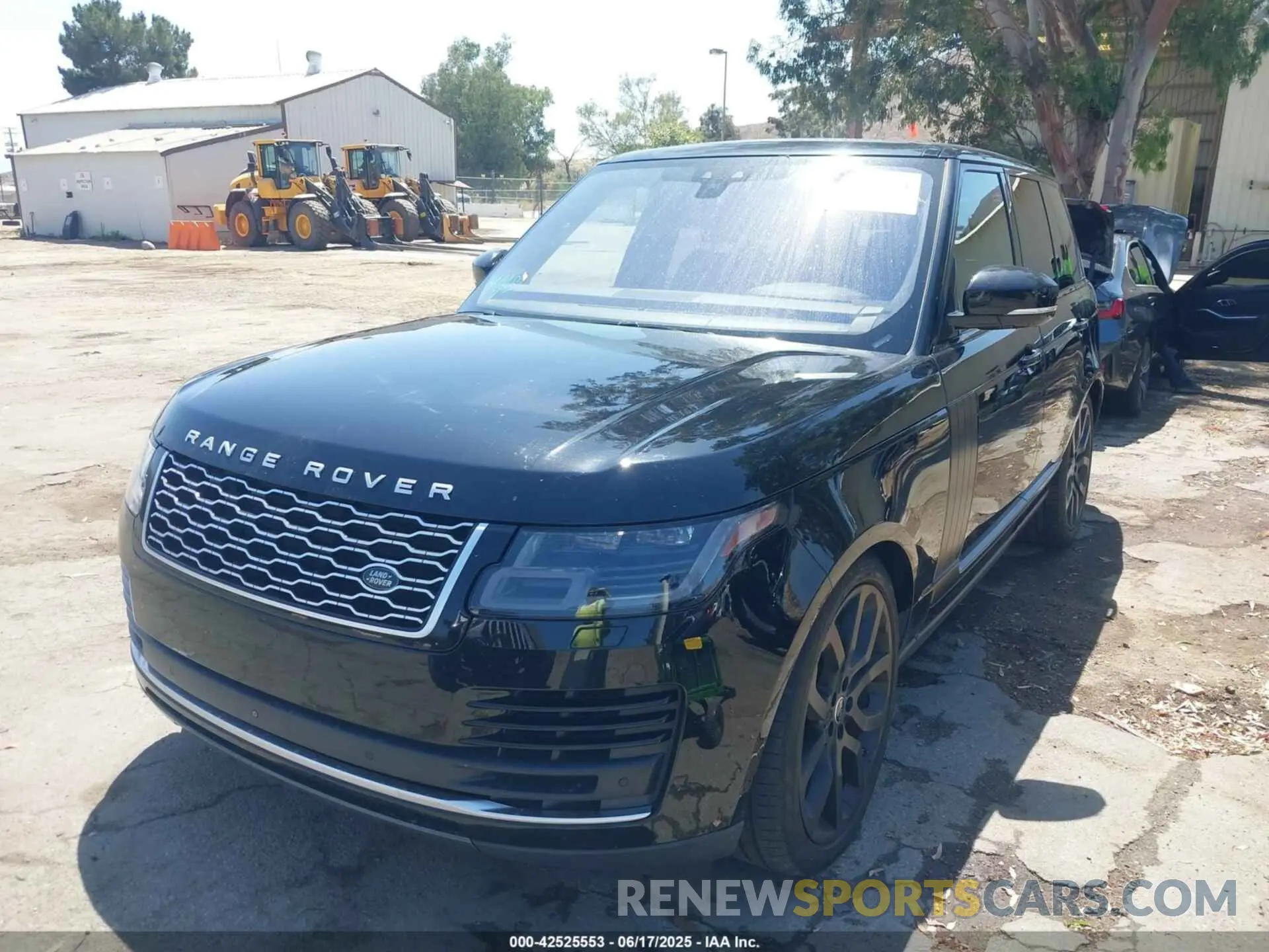 2 Photograph of a damaged car SALGS2RE3KA525210 LAND ROVER RANGE ROVER 2019