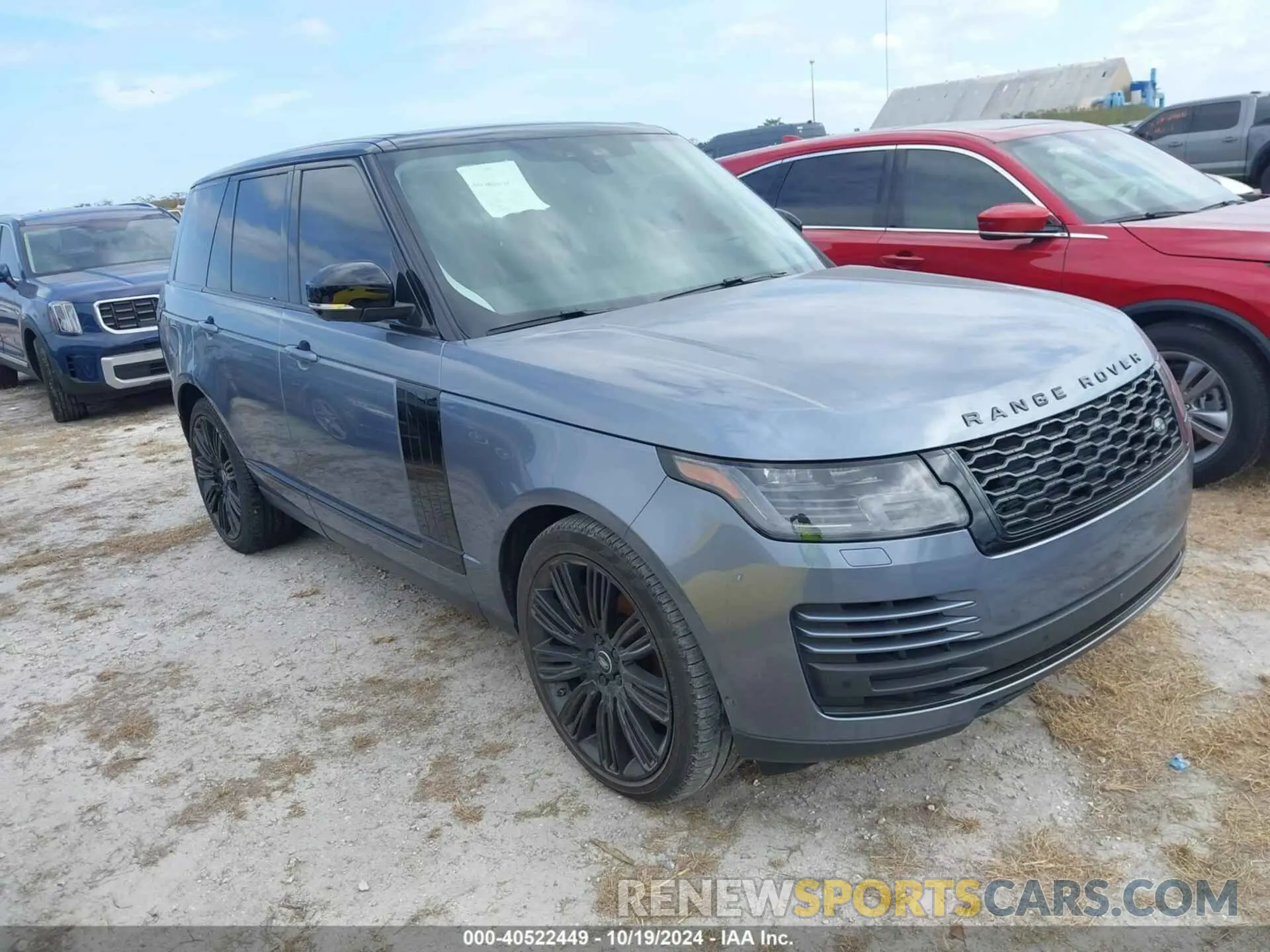1 Photograph of a damaged car SALGS2RE3KA538328 LAND ROVER RANGE ROVER 2019