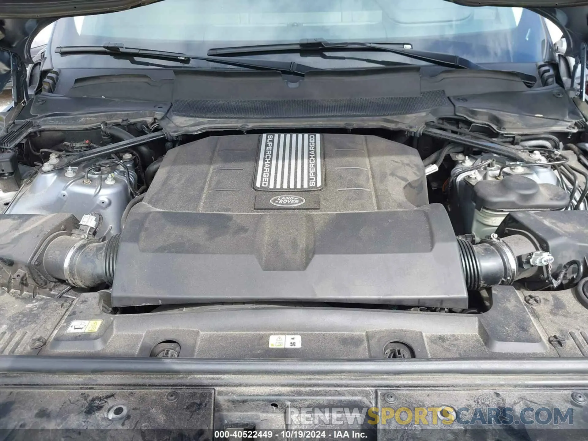 10 Photograph of a damaged car SALGS2RE3KA538328 LAND ROVER RANGE ROVER 2019