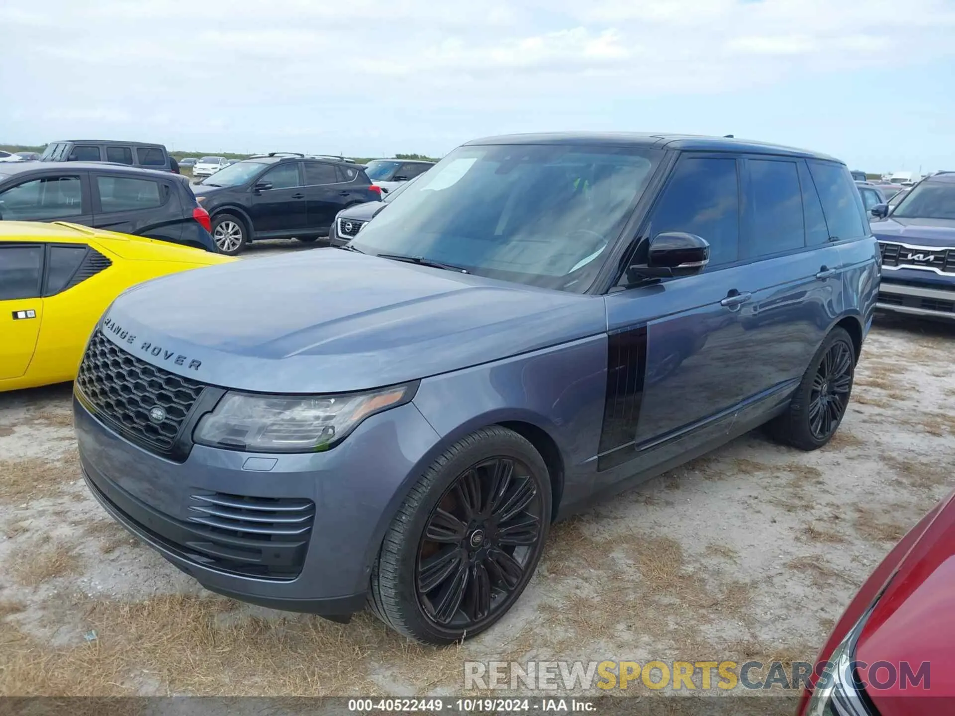 2 Photograph of a damaged car SALGS2RE3KA538328 LAND ROVER RANGE ROVER 2019
