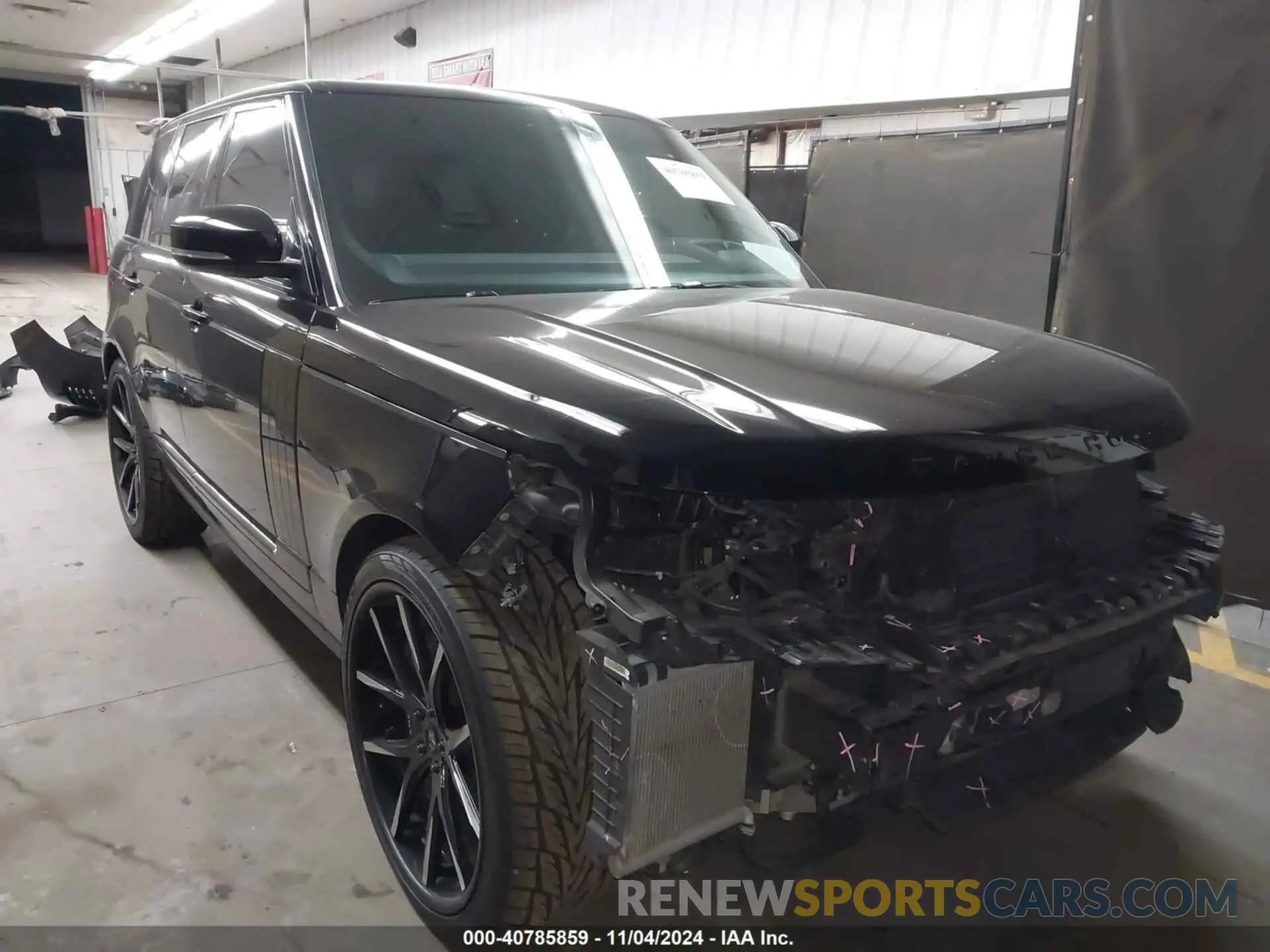 1 Photograph of a damaged car SALGS2RE4KA530786 LAND ROVER RANGE ROVER 2019