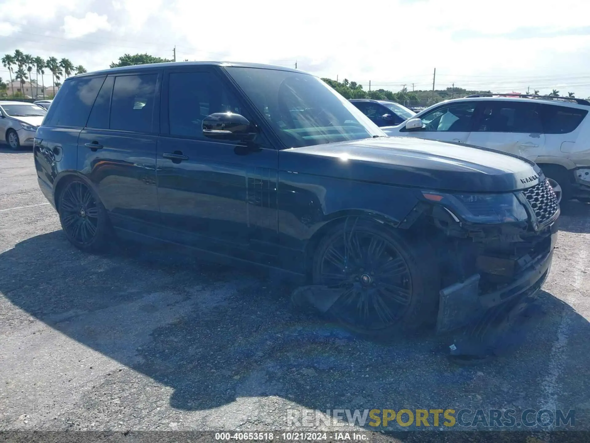 1 Photograph of a damaged car SALGS2RE6KA525766 LAND ROVER RANGE ROVER 2019