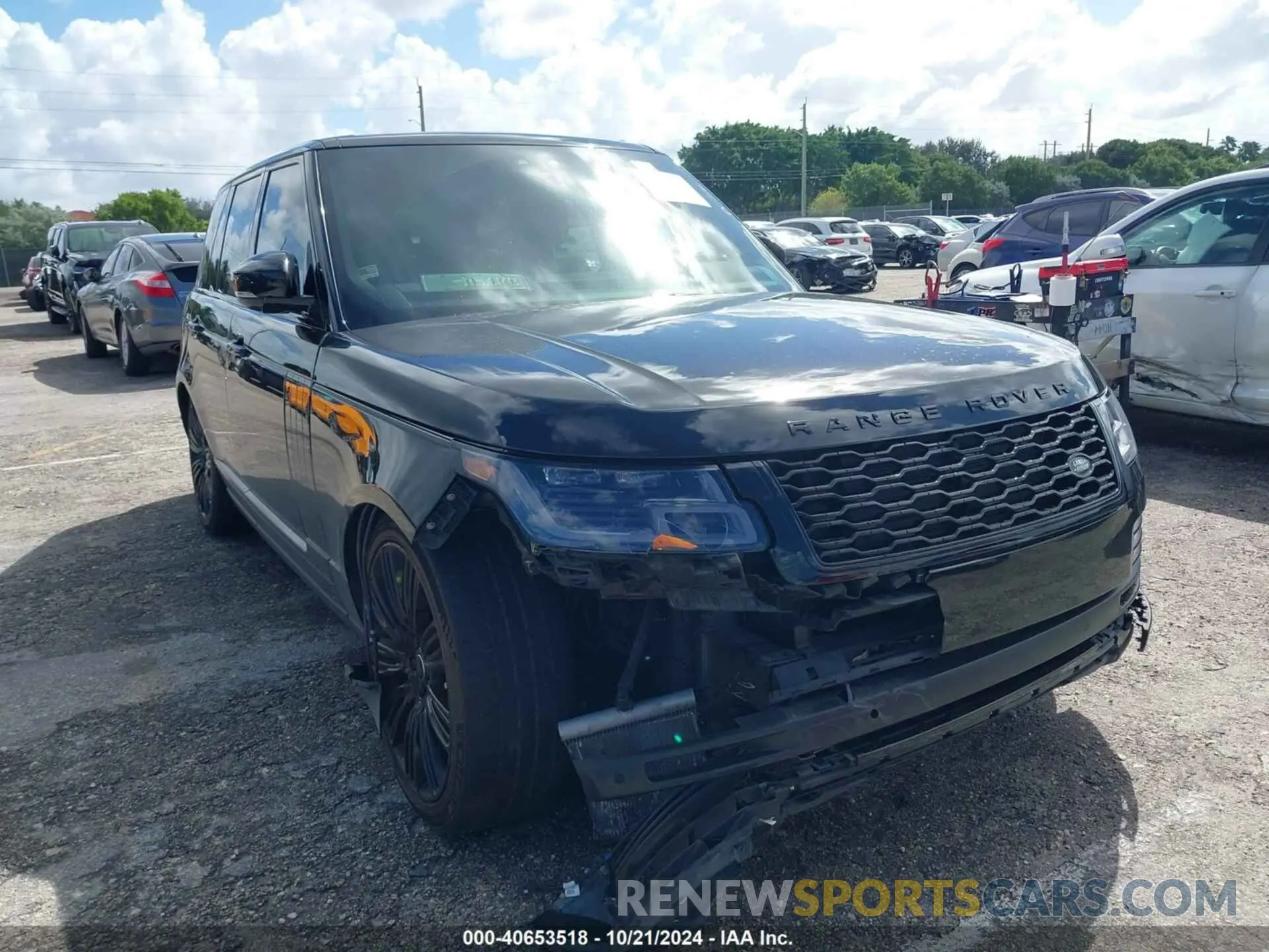 6 Photograph of a damaged car SALGS2RE6KA525766 LAND ROVER RANGE ROVER 2019