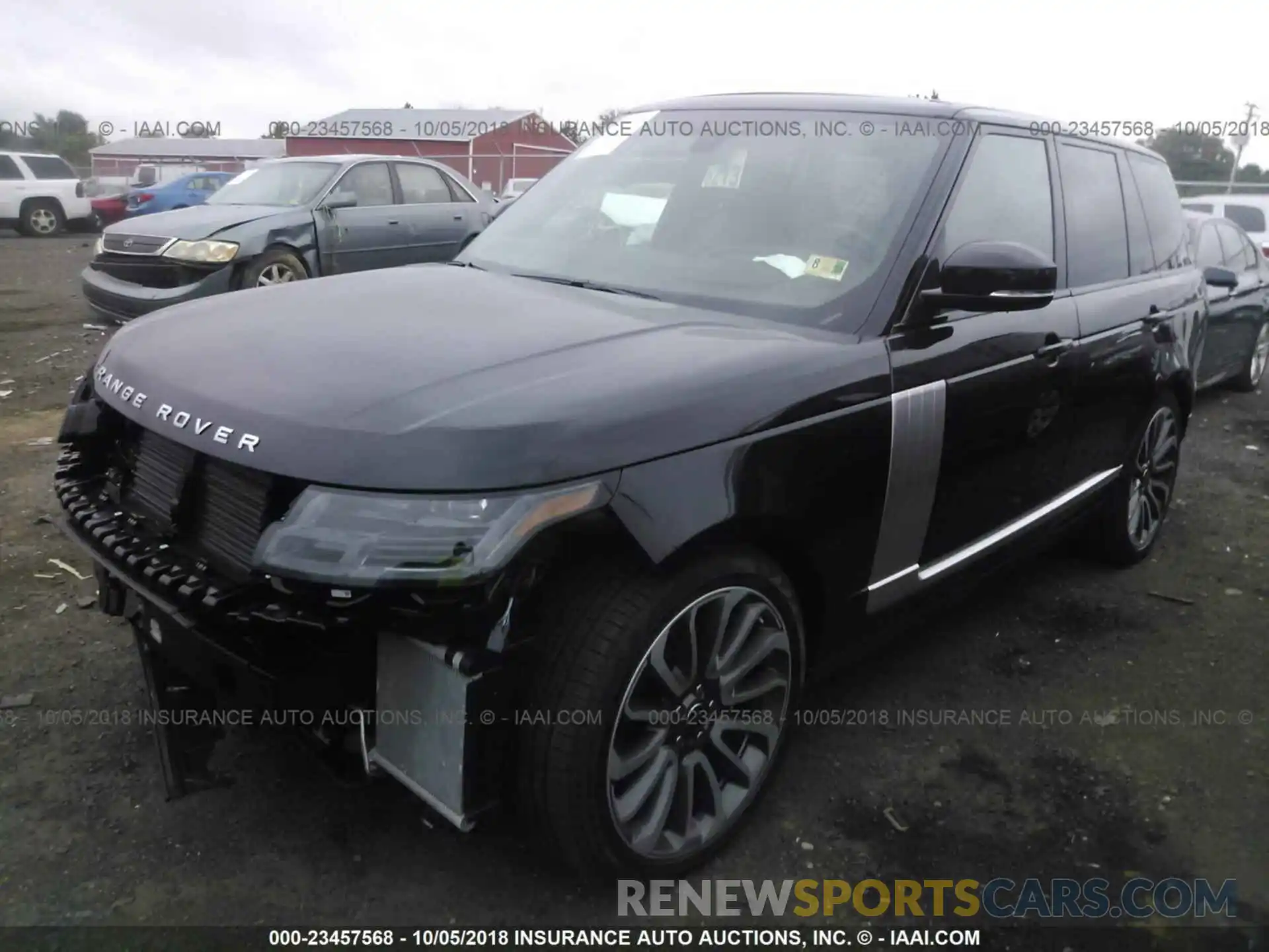 2 Photograph of a damaged car SALGS2RE7KA517899 Land rover Range rover 2019