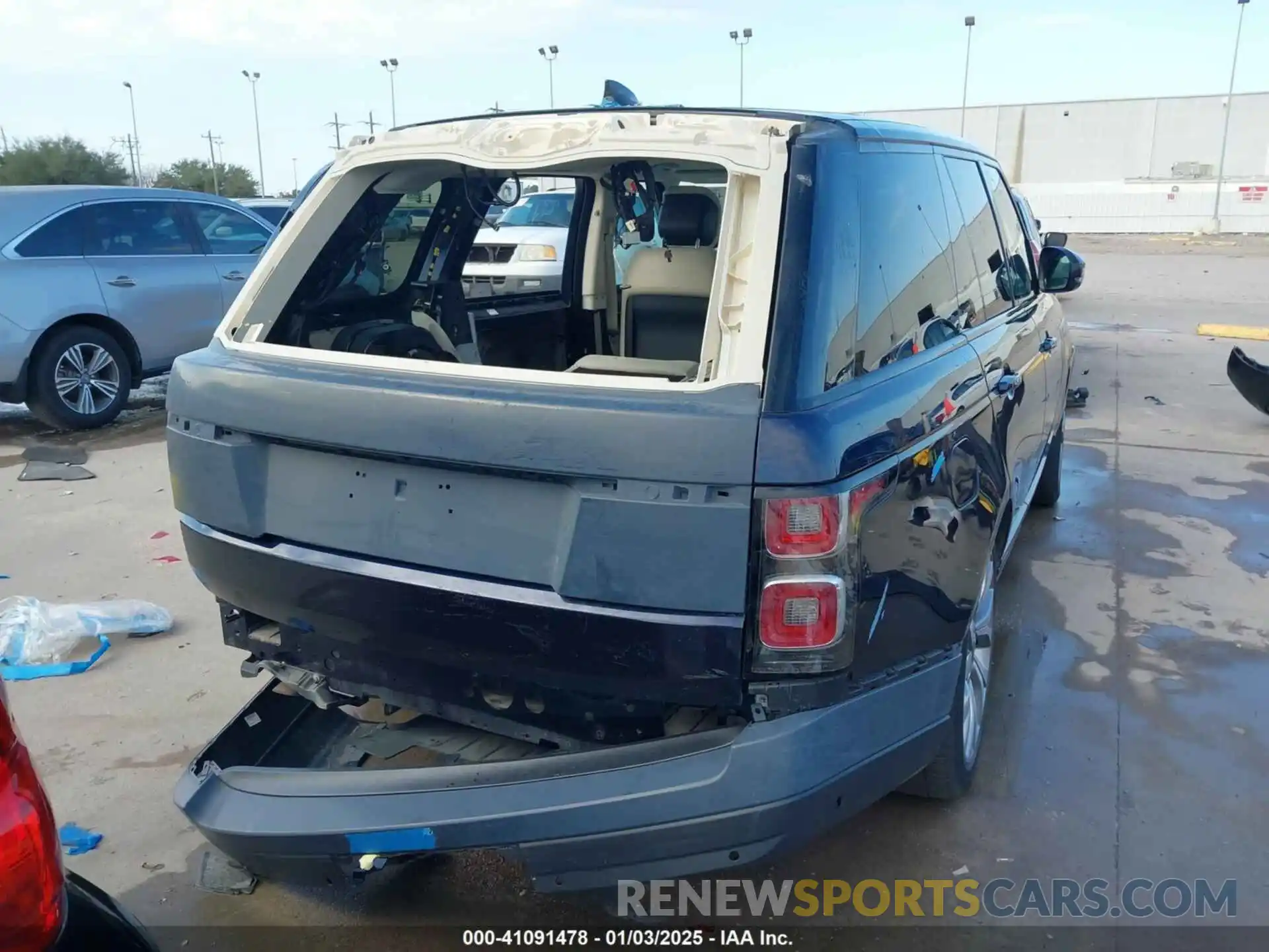 4 Photograph of a damaged car SALGS2RE7KA542043 LAND ROVER RANGE ROVER 2019