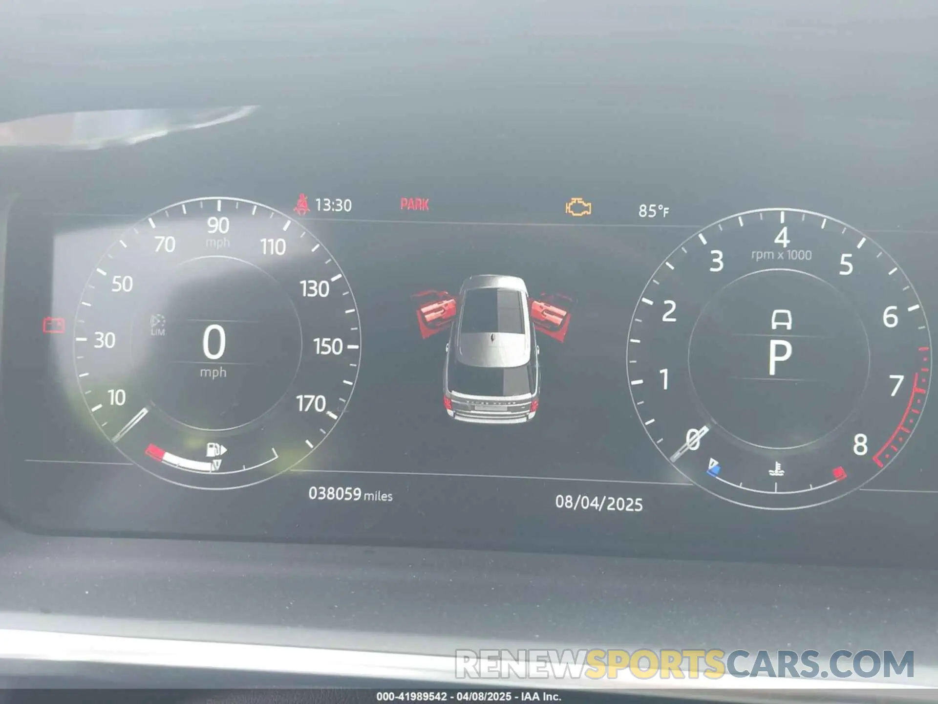 7 Photograph of a damaged car SALGS2RE8KA541001 LAND ROVER RANGE ROVER 2019