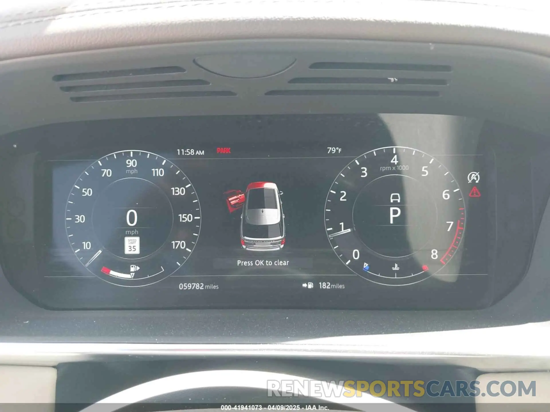 7 Photograph of a damaged car SALGS2RE9KA520688 LAND ROVER RANGE ROVER 2019