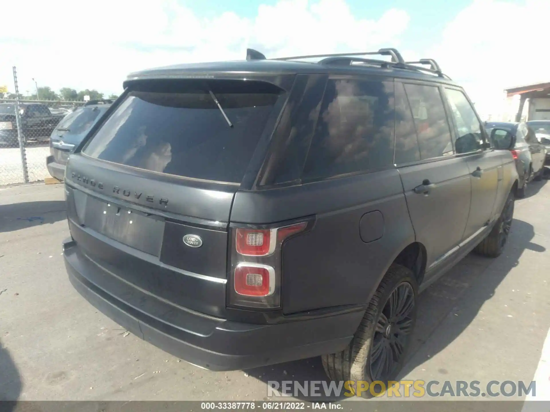 4 Photograph of a damaged car SALGS2REXKA532171 LAND ROVER RANGE ROVER 2019