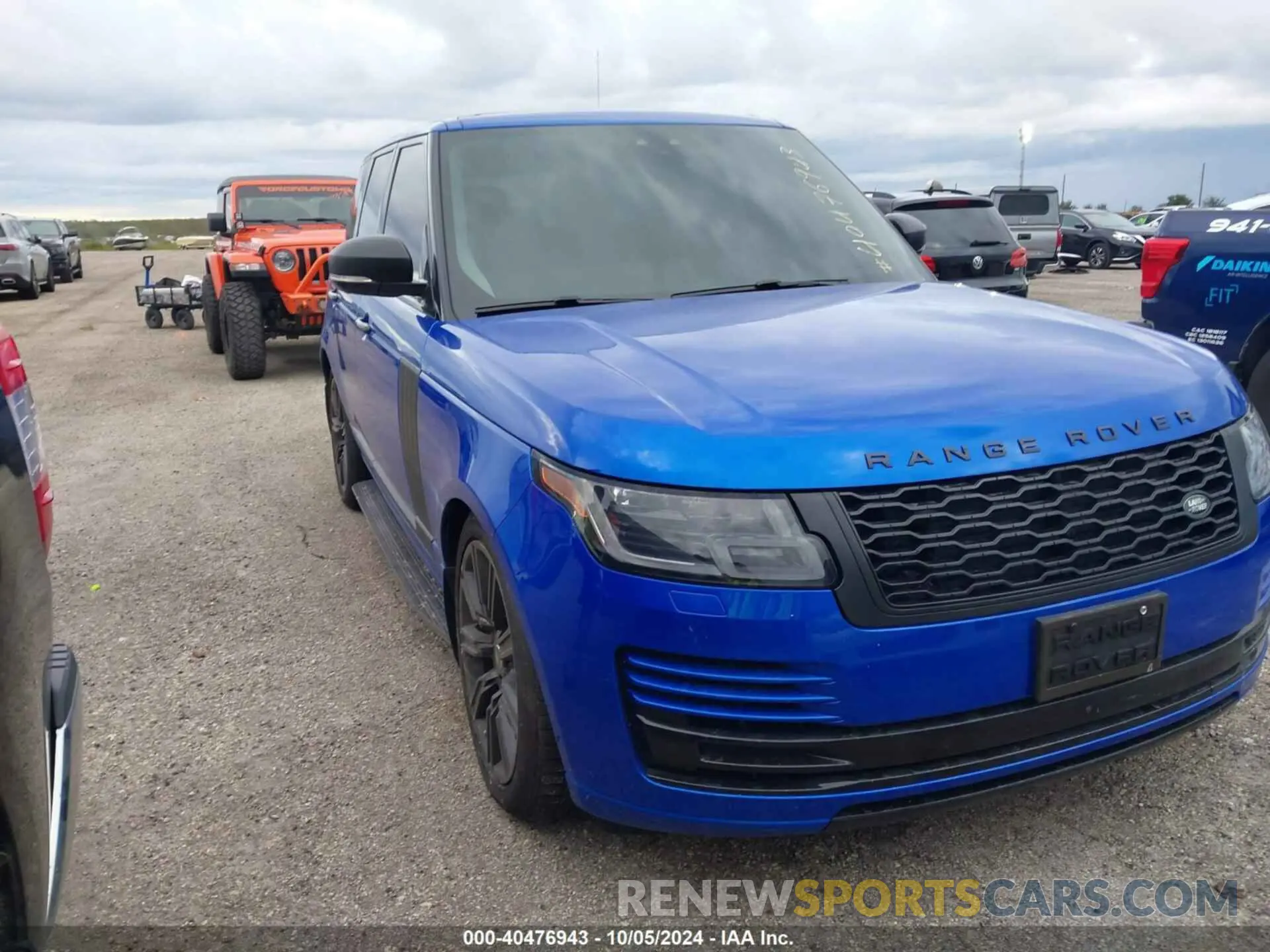 1 Photograph of a damaged car SALGS2REXKA563937 LAND ROVER RANGE ROVER 2019