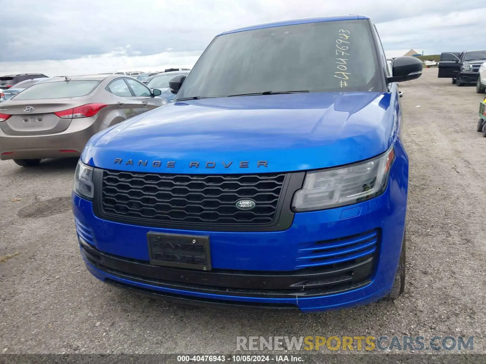 12 Photograph of a damaged car SALGS2REXKA563937 LAND ROVER RANGE ROVER 2019