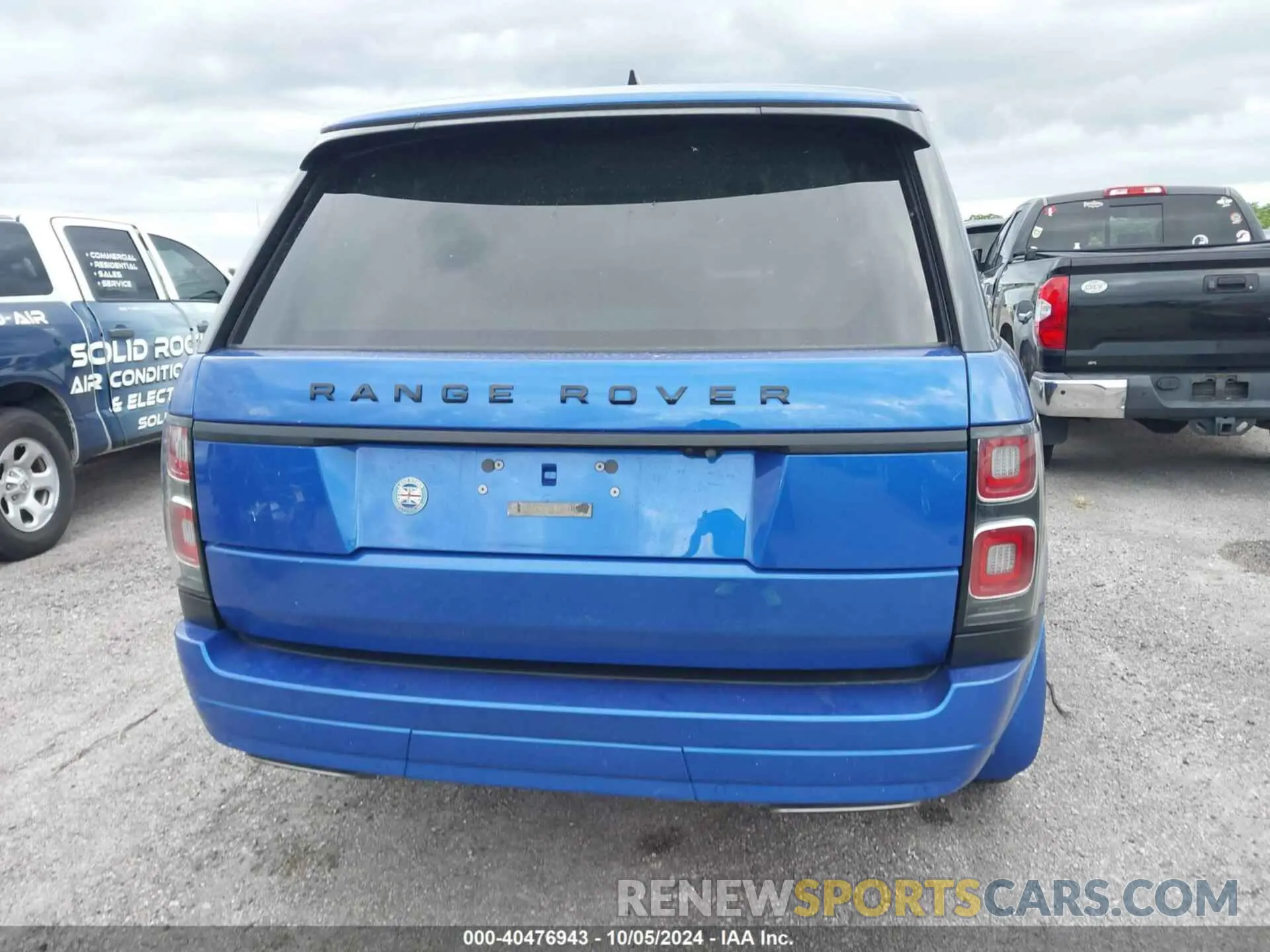 16 Photograph of a damaged car SALGS2REXKA563937 LAND ROVER RANGE ROVER 2019