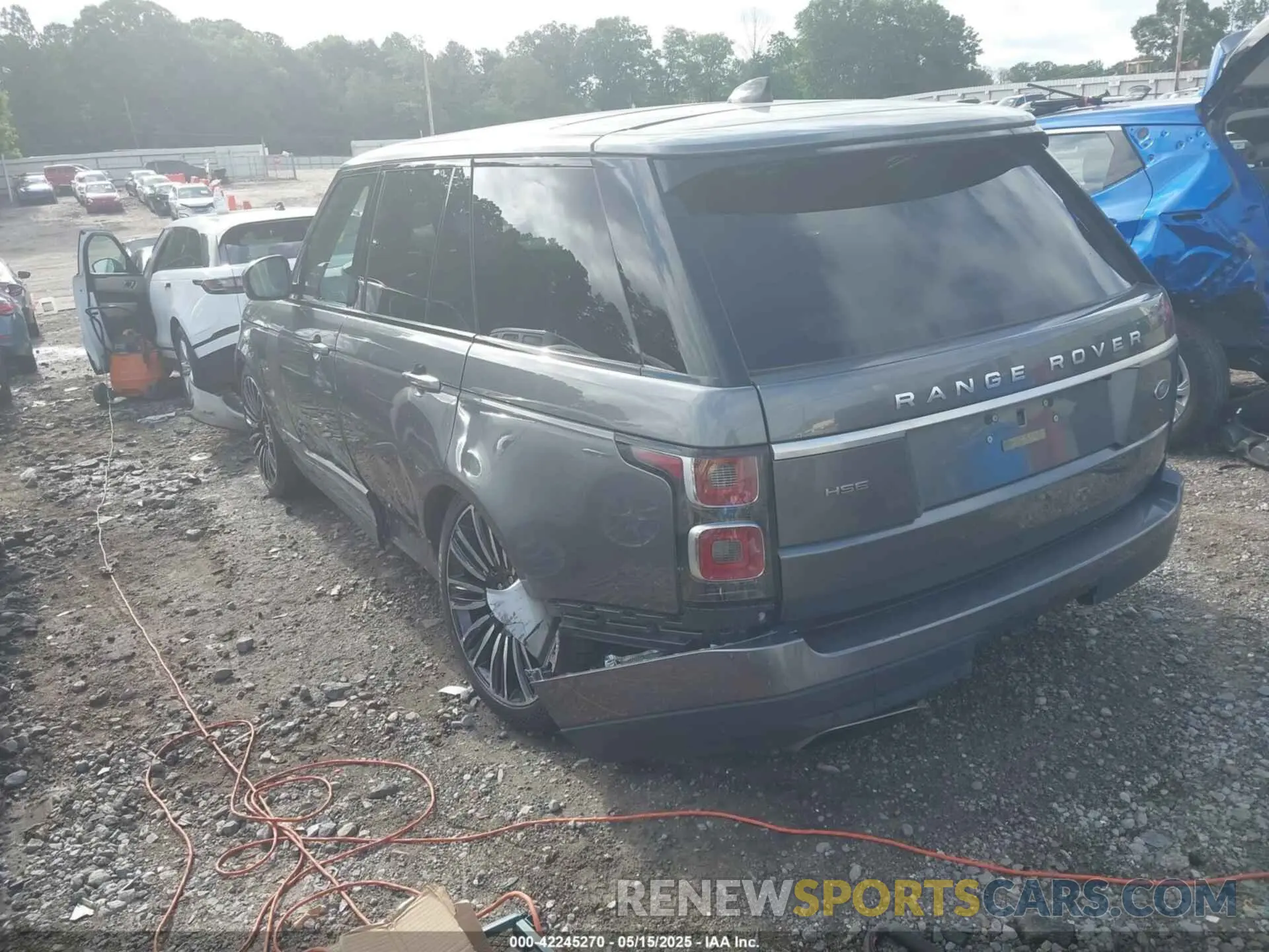 3 Photograph of a damaged car SALGS2SV0KA537745 LAND ROVER RANGE ROVER 2019