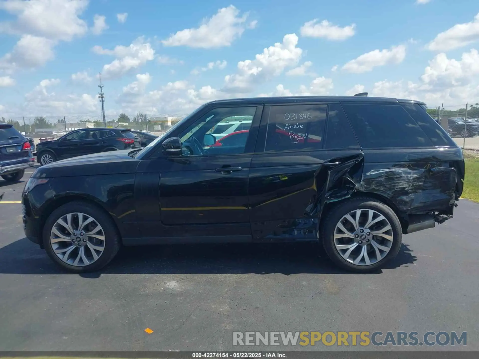 15 Photograph of a damaged car SALGS2SV0KA552908 LAND ROVER RANGE ROVER 2019