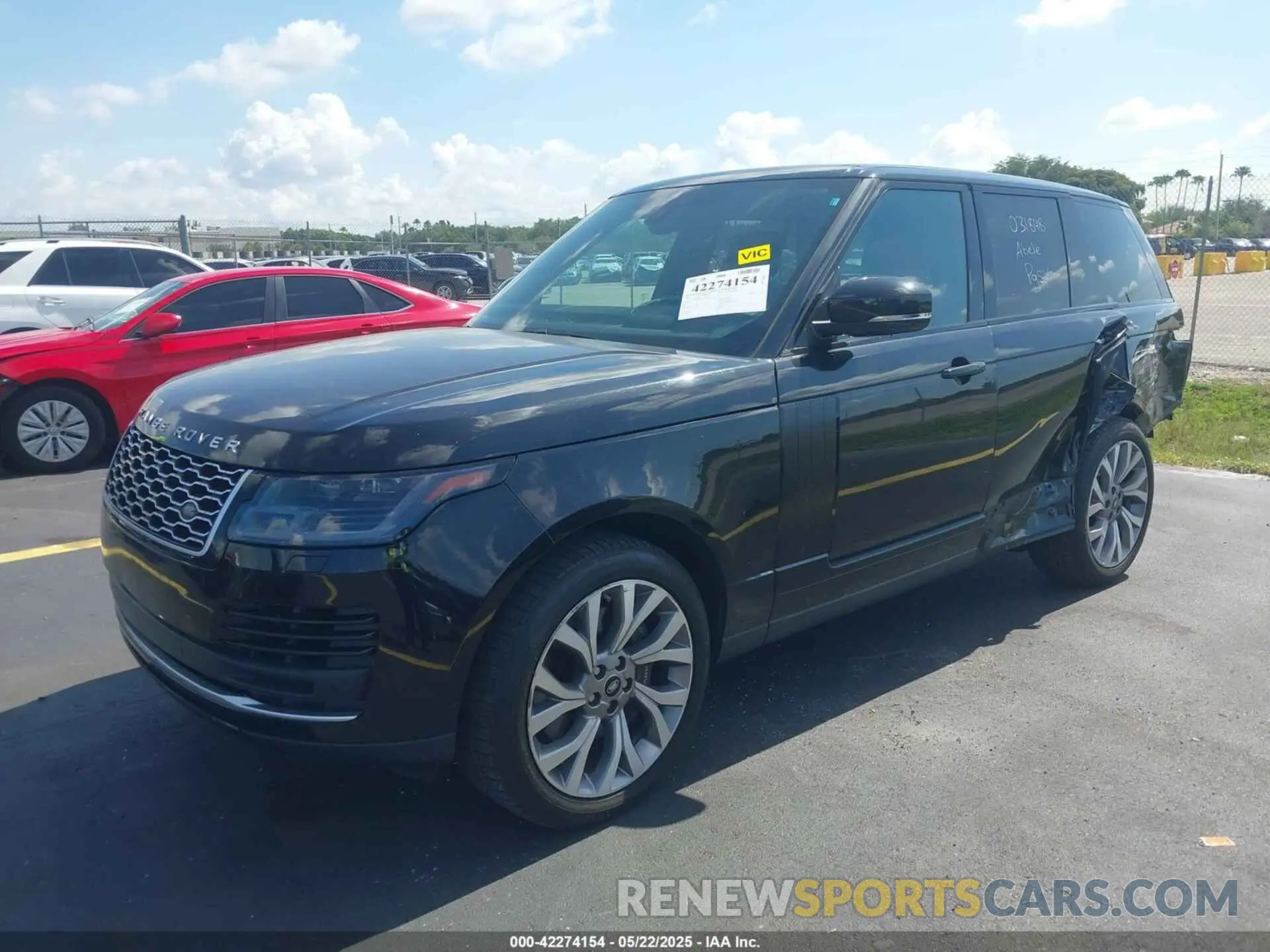 2 Photograph of a damaged car SALGS2SV0KA552908 LAND ROVER RANGE ROVER 2019