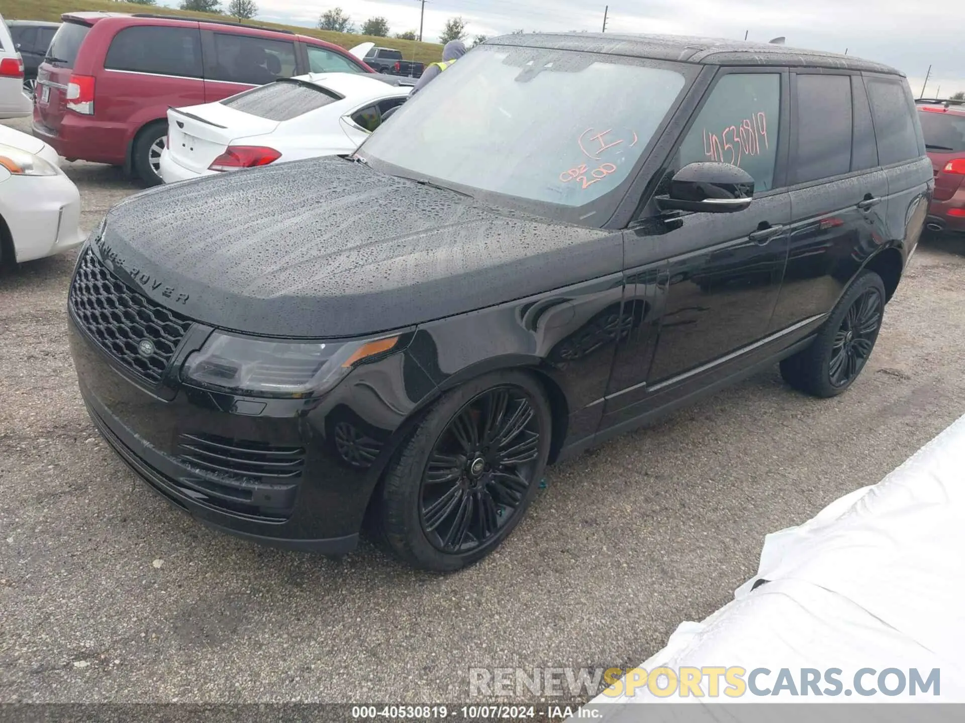 2 Photograph of a damaged car SALGS2SV0KA553721 LAND ROVER RANGE ROVER 2019