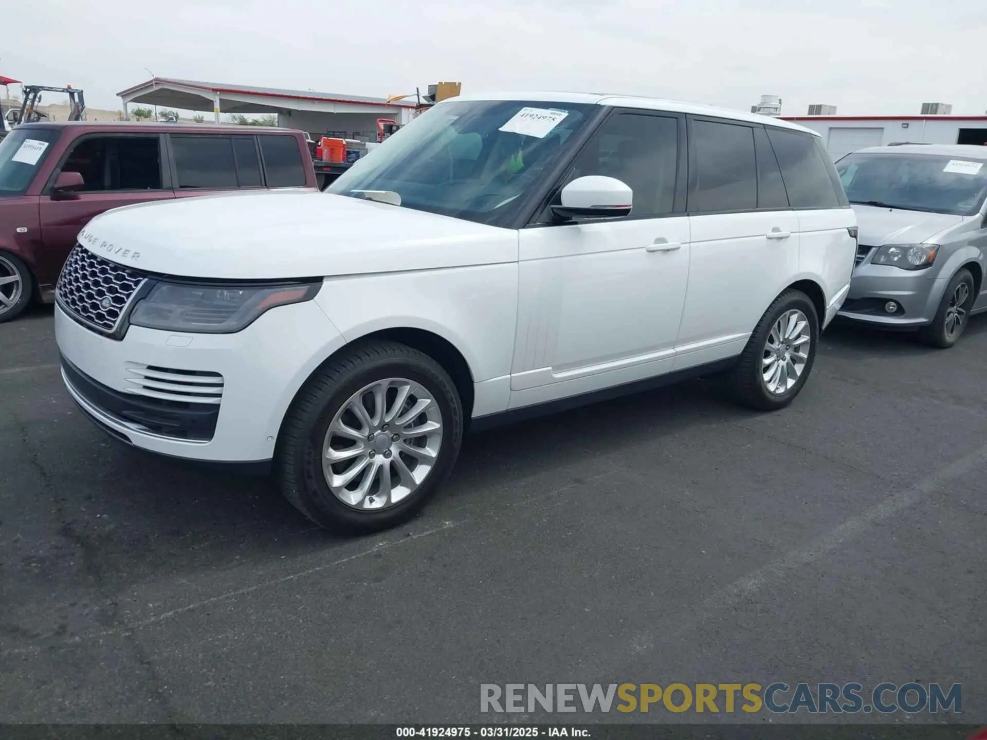 2 Photograph of a damaged car SALGS2SV2KA555261 LAND ROVER RANGE ROVER 2019