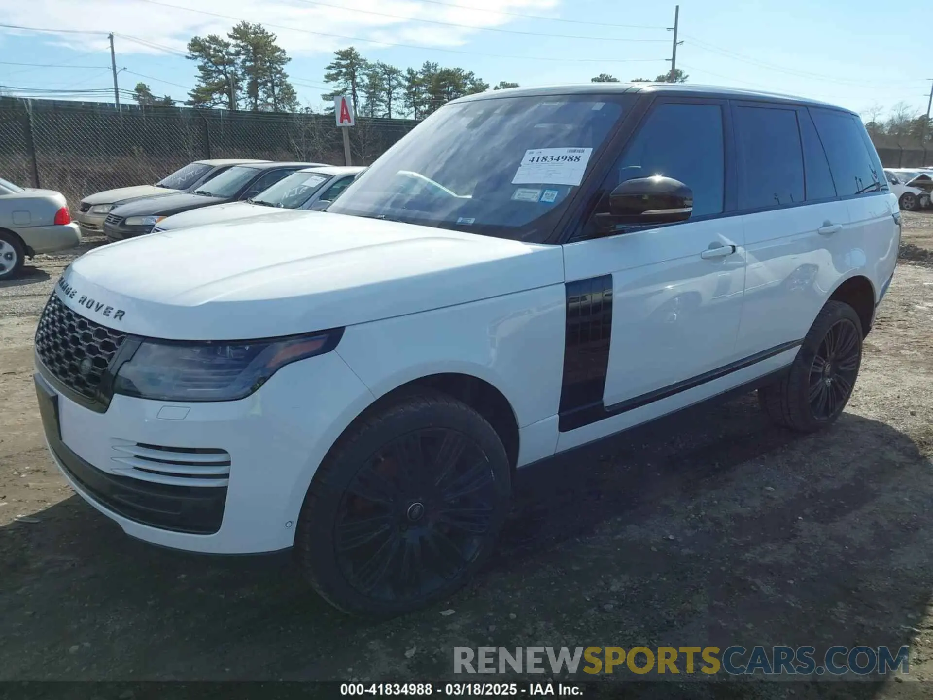 2 Photograph of a damaged car SALGS2SV2KA557849 LAND ROVER RANGE ROVER 2019