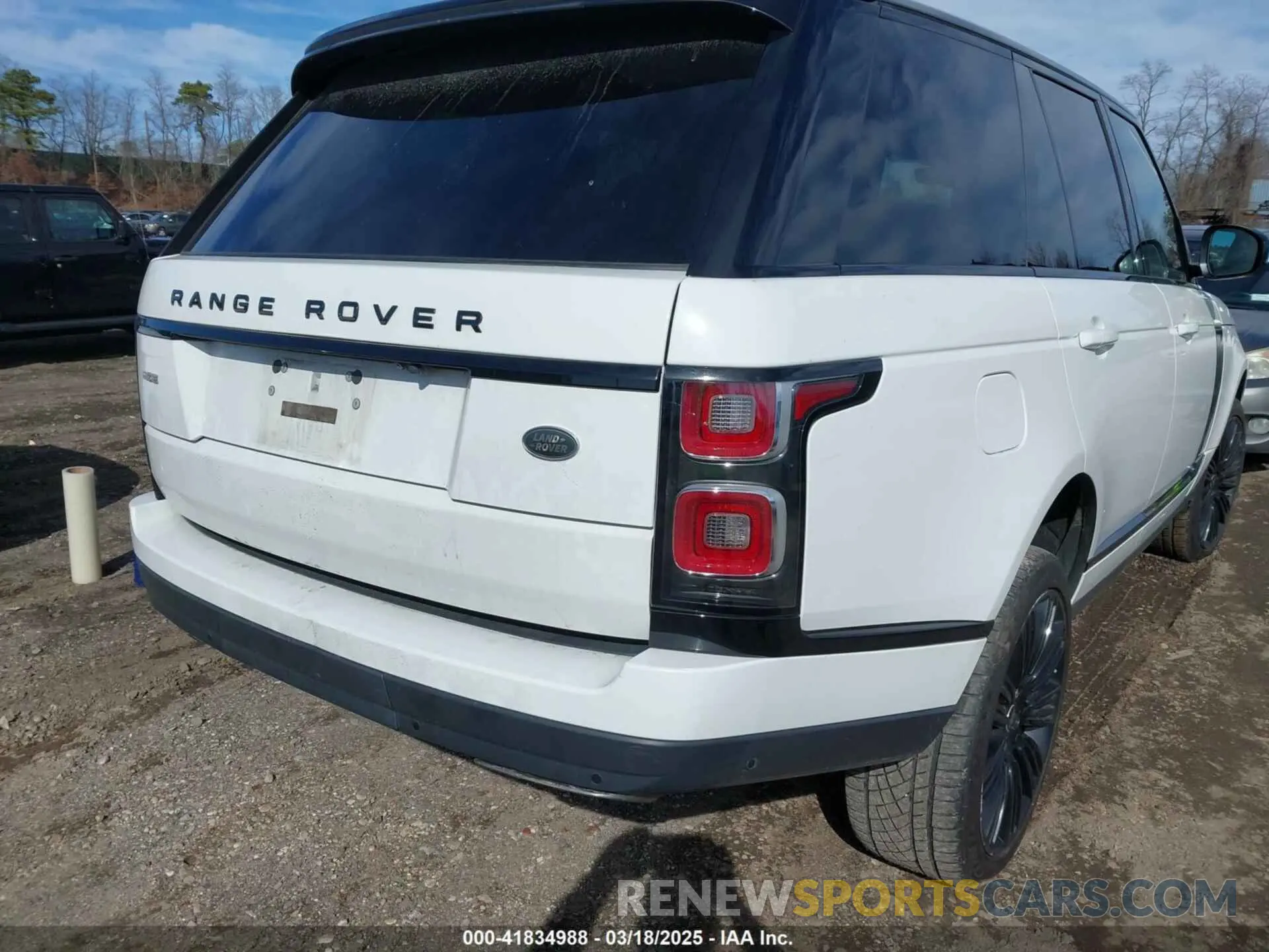 6 Photograph of a damaged car SALGS2SV2KA557849 LAND ROVER RANGE ROVER 2019