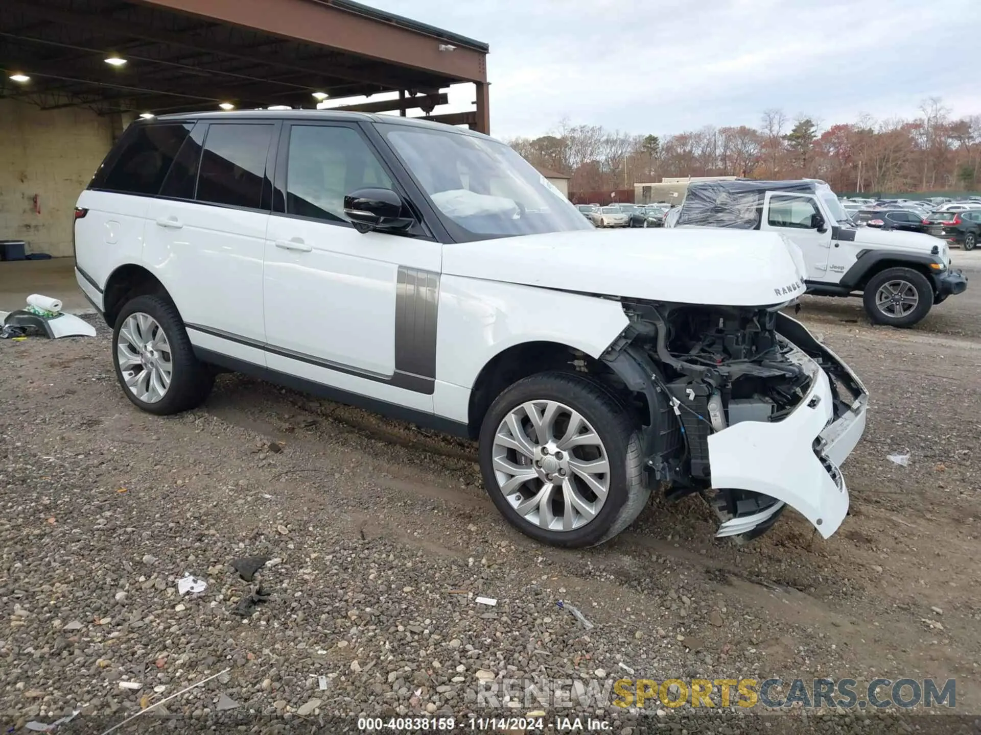 1 Photograph of a damaged car SALGS2SV3KA555236 LAND ROVER RANGE ROVER 2019