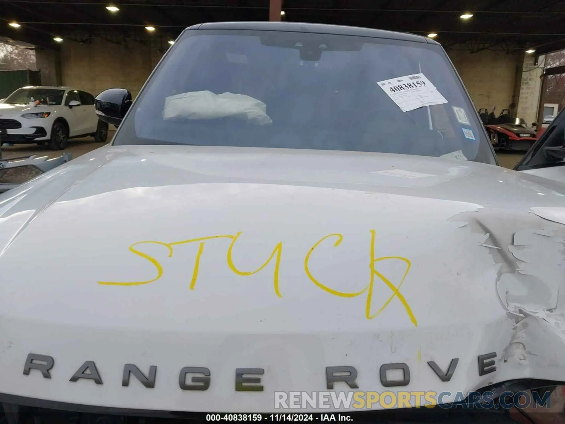 10 Photograph of a damaged car SALGS2SV3KA555236 LAND ROVER RANGE ROVER 2019