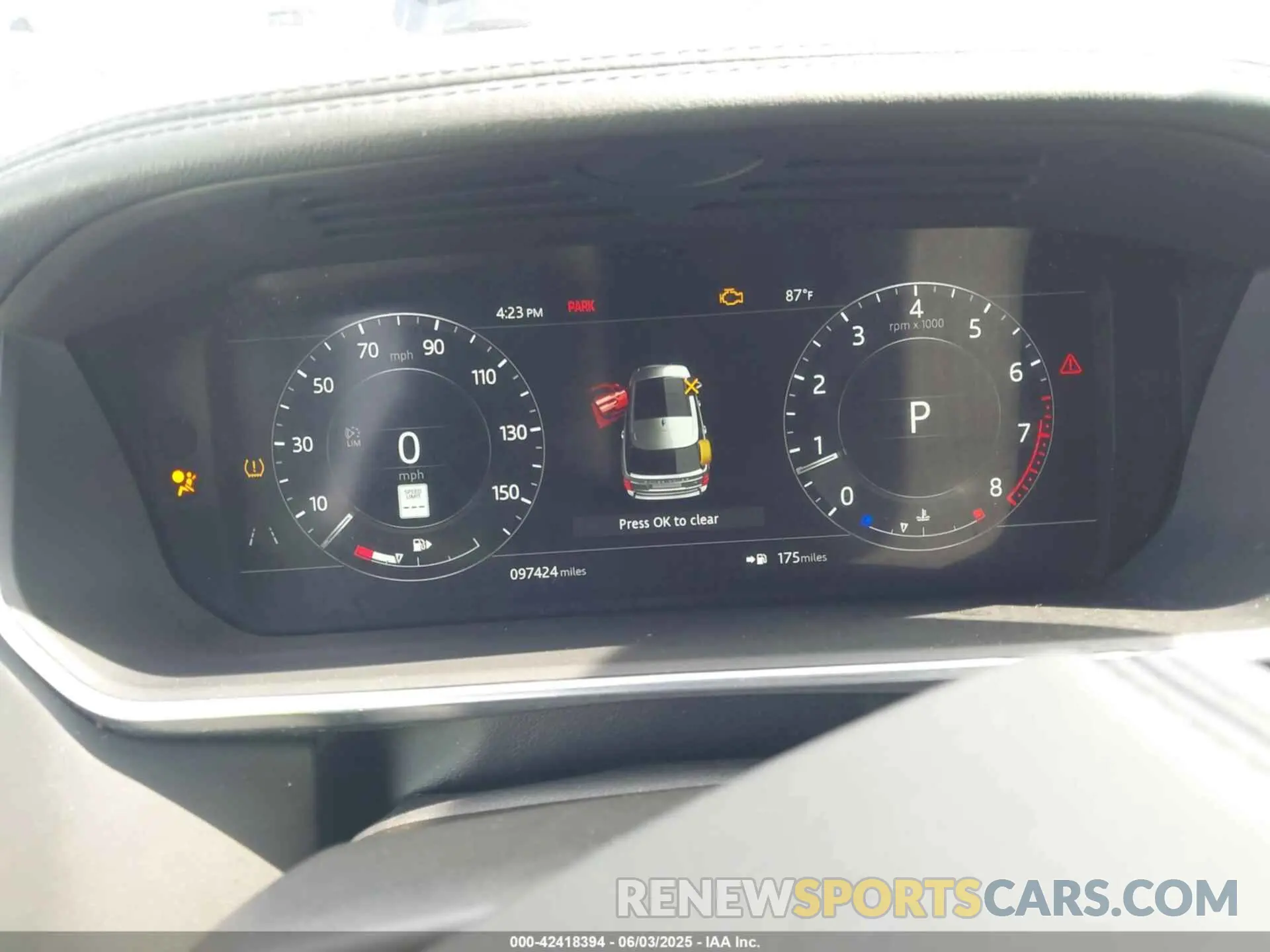 7 Photograph of a damaged car SALGS2SV4KA560994 LAND ROVER RANGE ROVER 2019