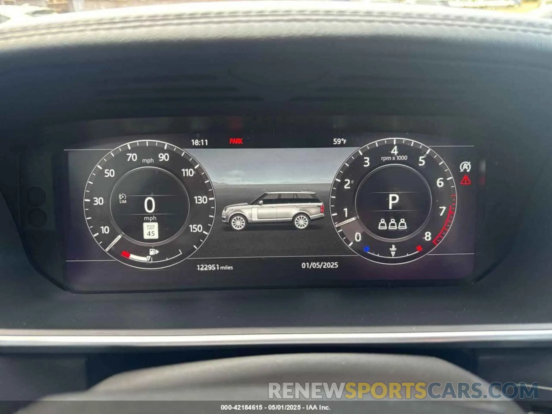 7 Photograph of a damaged car SALGS2SV5KA528460 LAND ROVER RANGE ROVER 2019