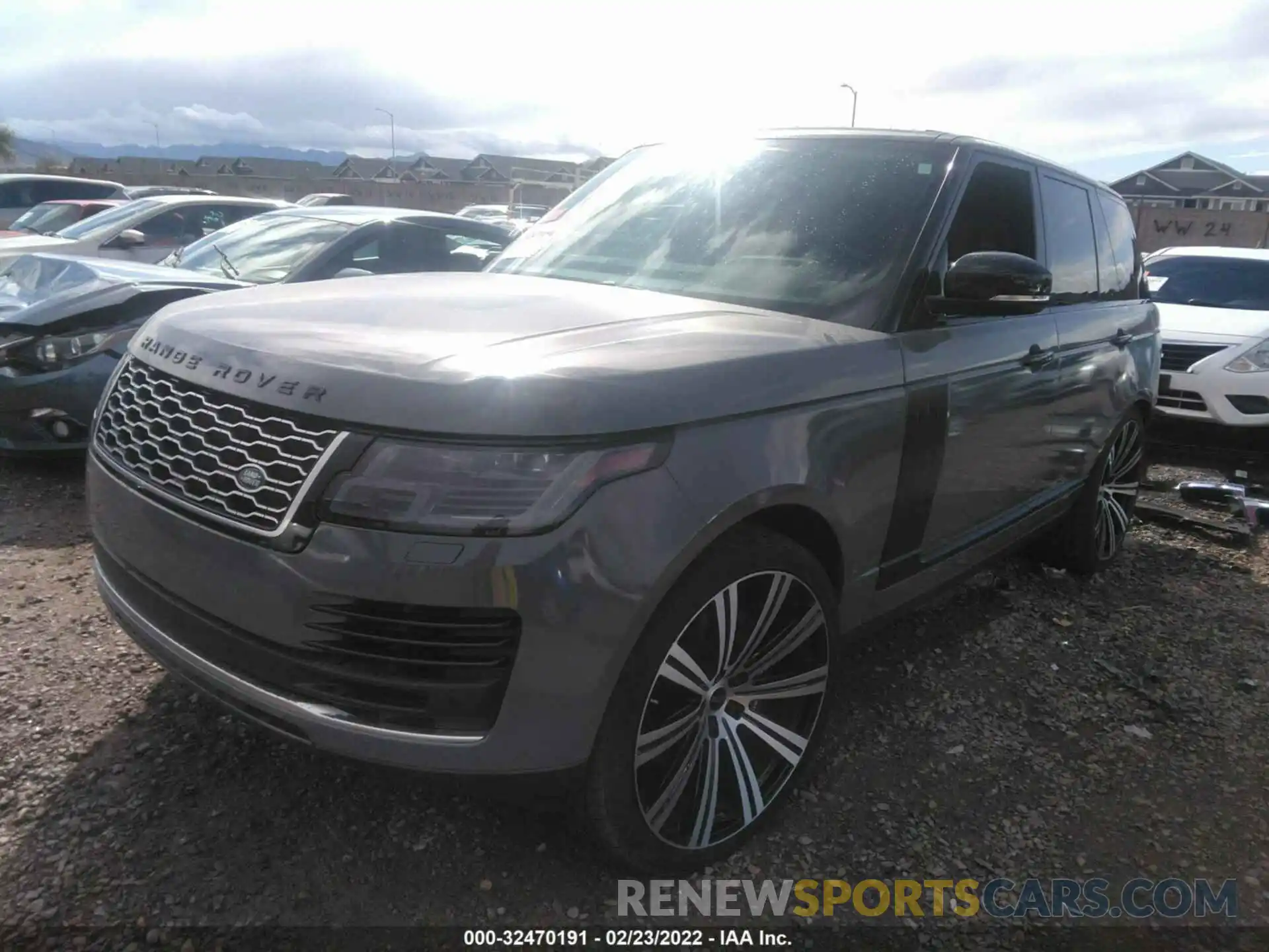 2 Photograph of a damaged car SALGS2SV8KA545575 LAND ROVER RANGE ROVER 2019