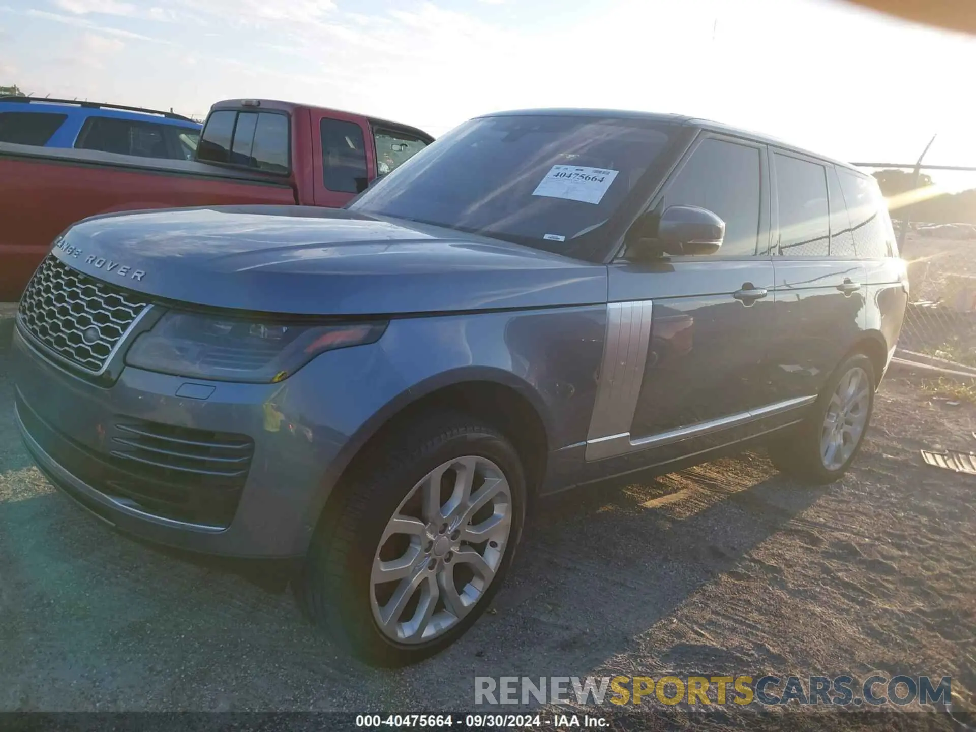 2 Photograph of a damaged car SALGS2SV9KA554320 LAND ROVER RANGE ROVER 2019