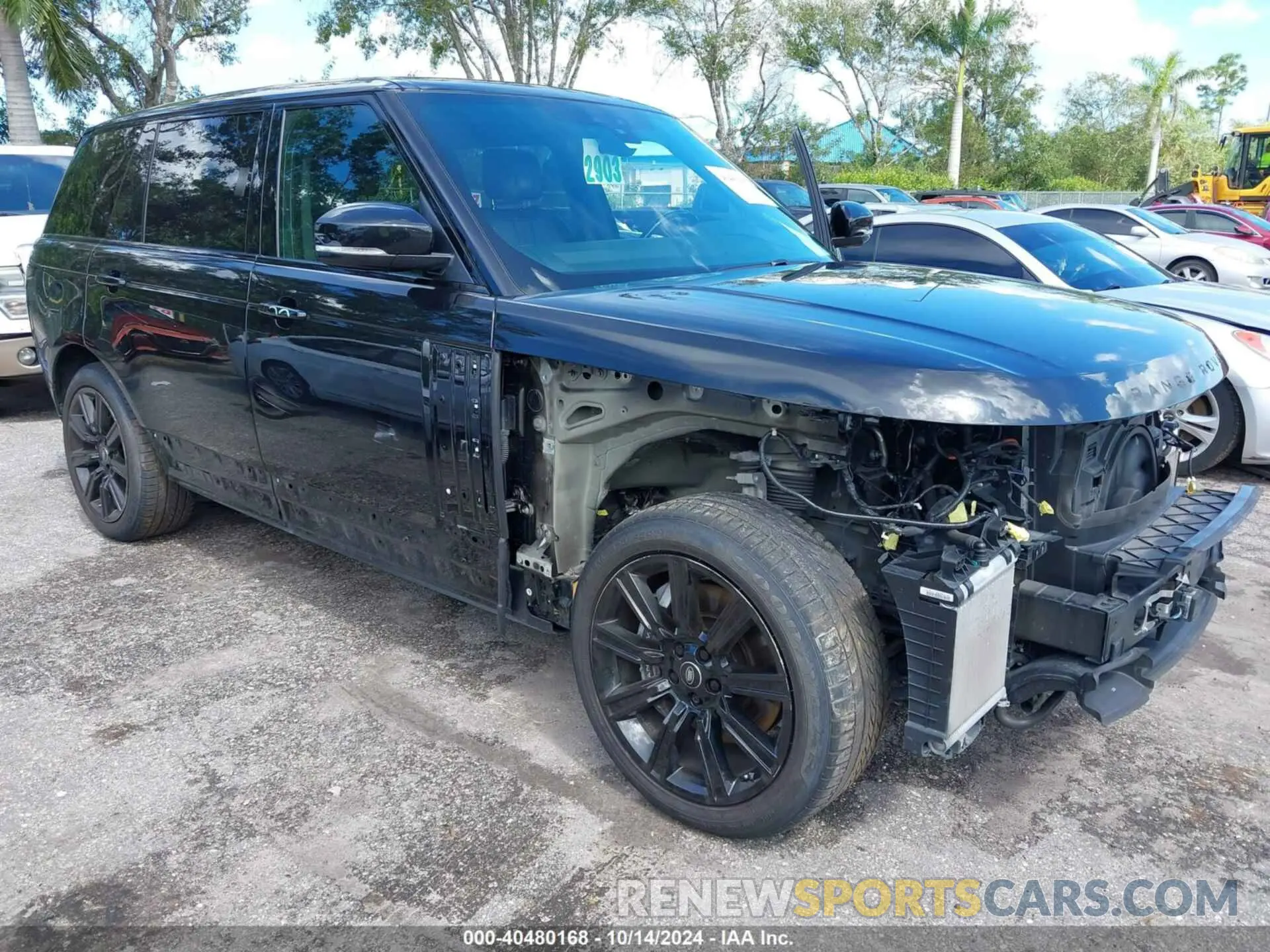 18 Photograph of a damaged car SALGS5RE1KA536921 LAND ROVER RANGE ROVER 2019