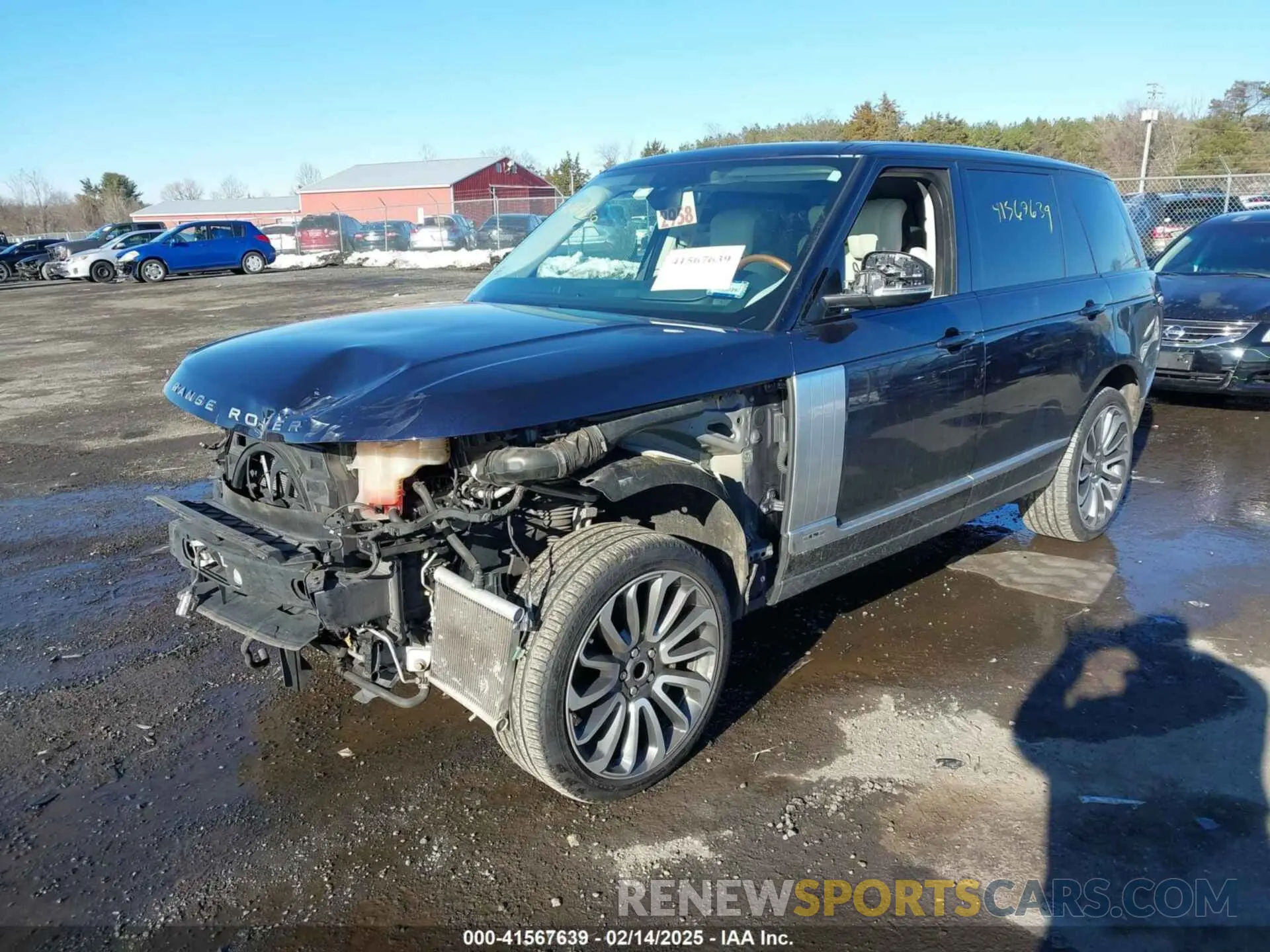 2 Photograph of a damaged car SALGS5RE1KA543268 LAND ROVER RANGE ROVER 2019