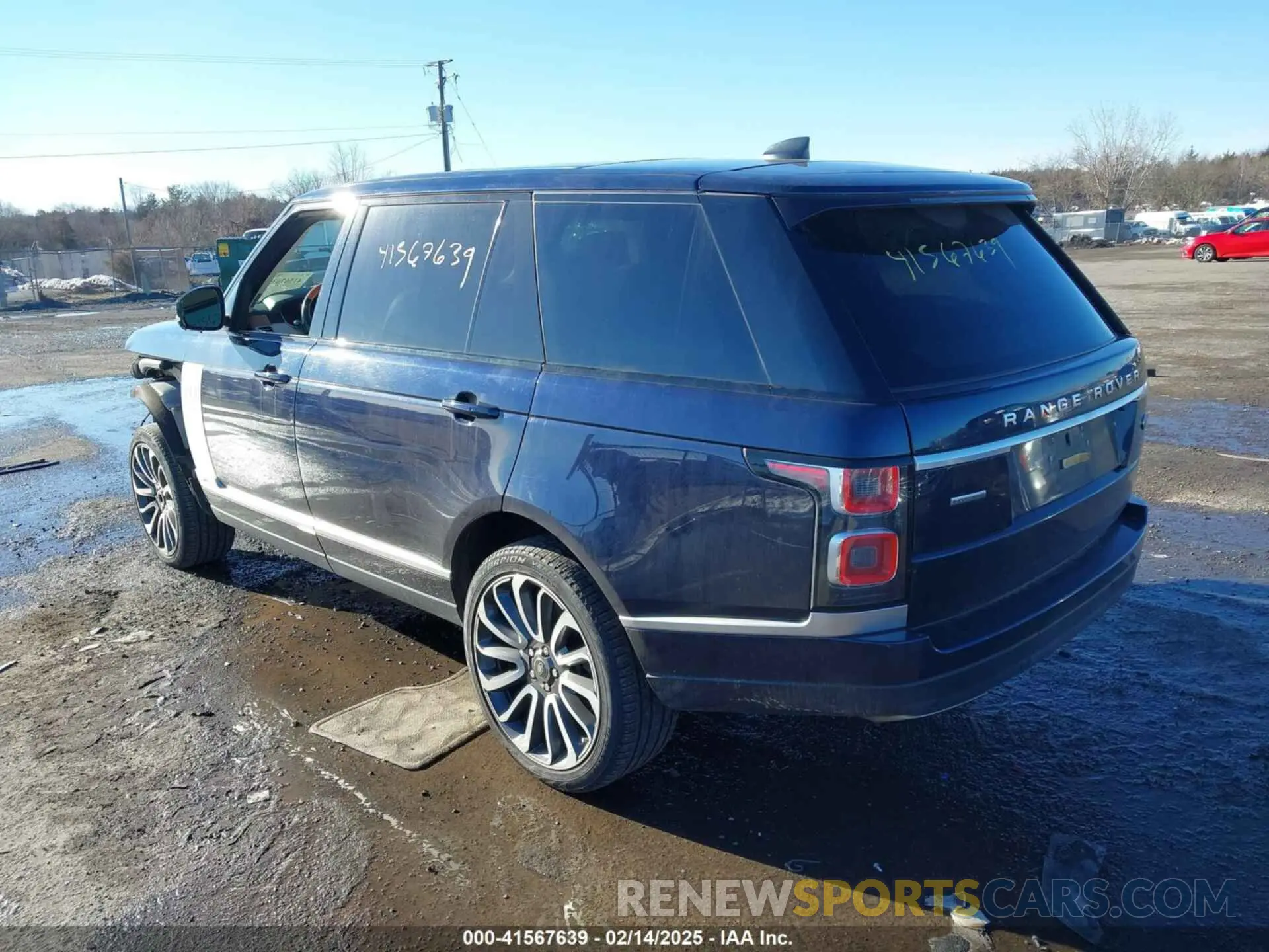 3 Photograph of a damaged car SALGS5RE1KA543268 LAND ROVER RANGE ROVER 2019