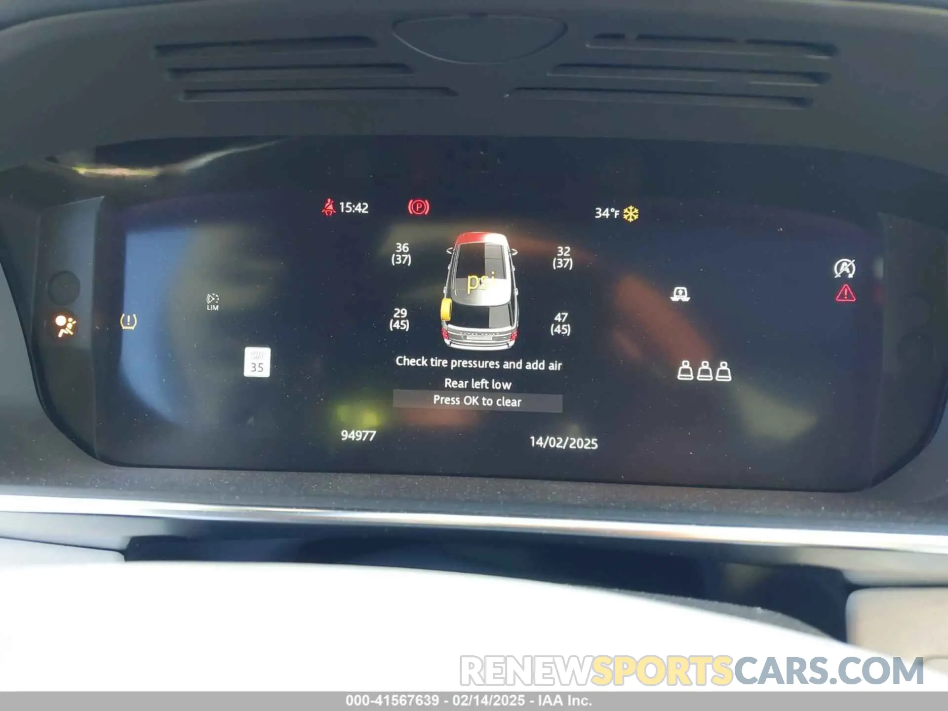 7 Photograph of a damaged car SALGS5RE1KA543268 LAND ROVER RANGE ROVER 2019