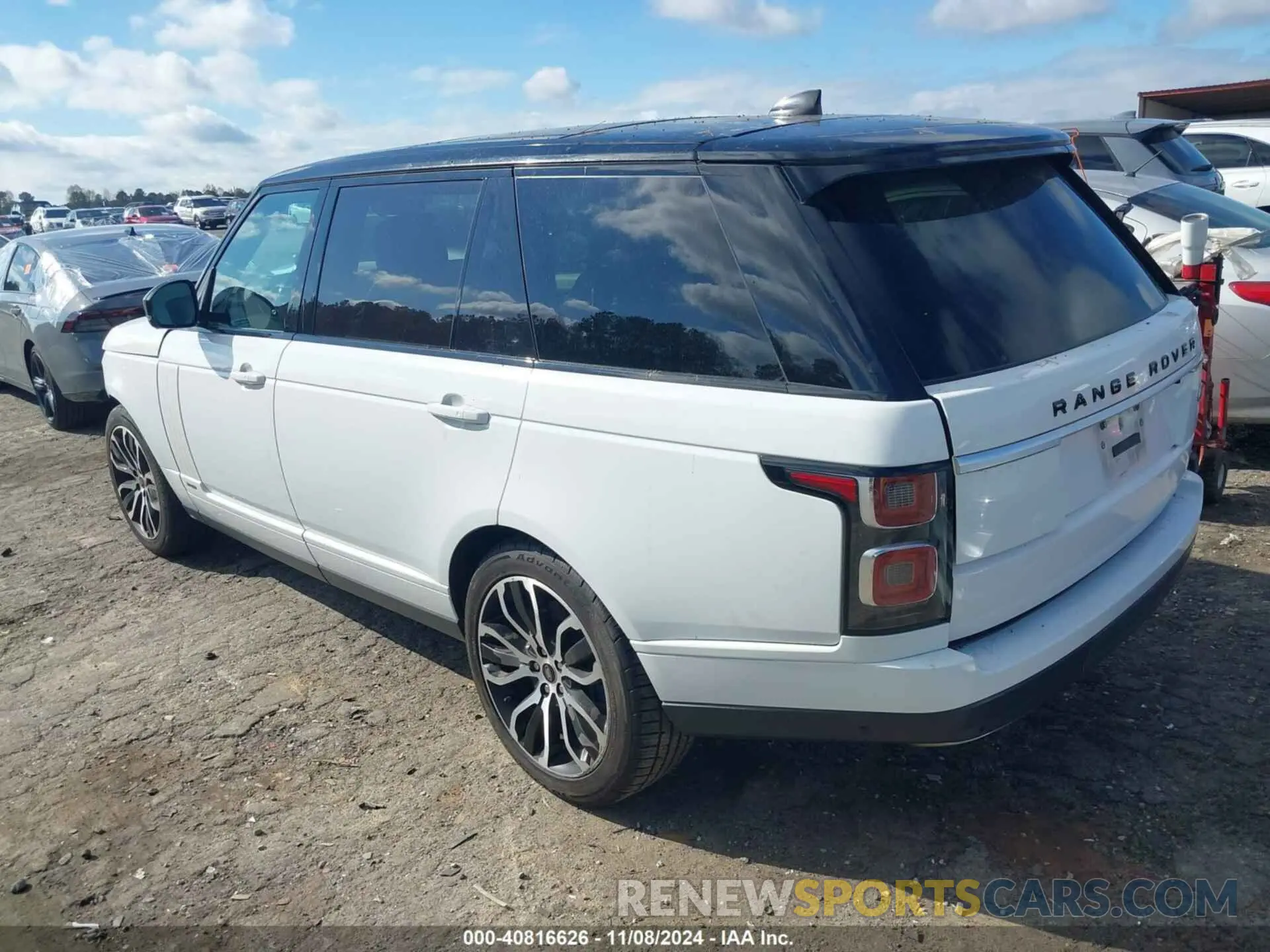 3 Photograph of a damaged car SALGS5RE9KA541283 LAND ROVER RANGE ROVER 2019