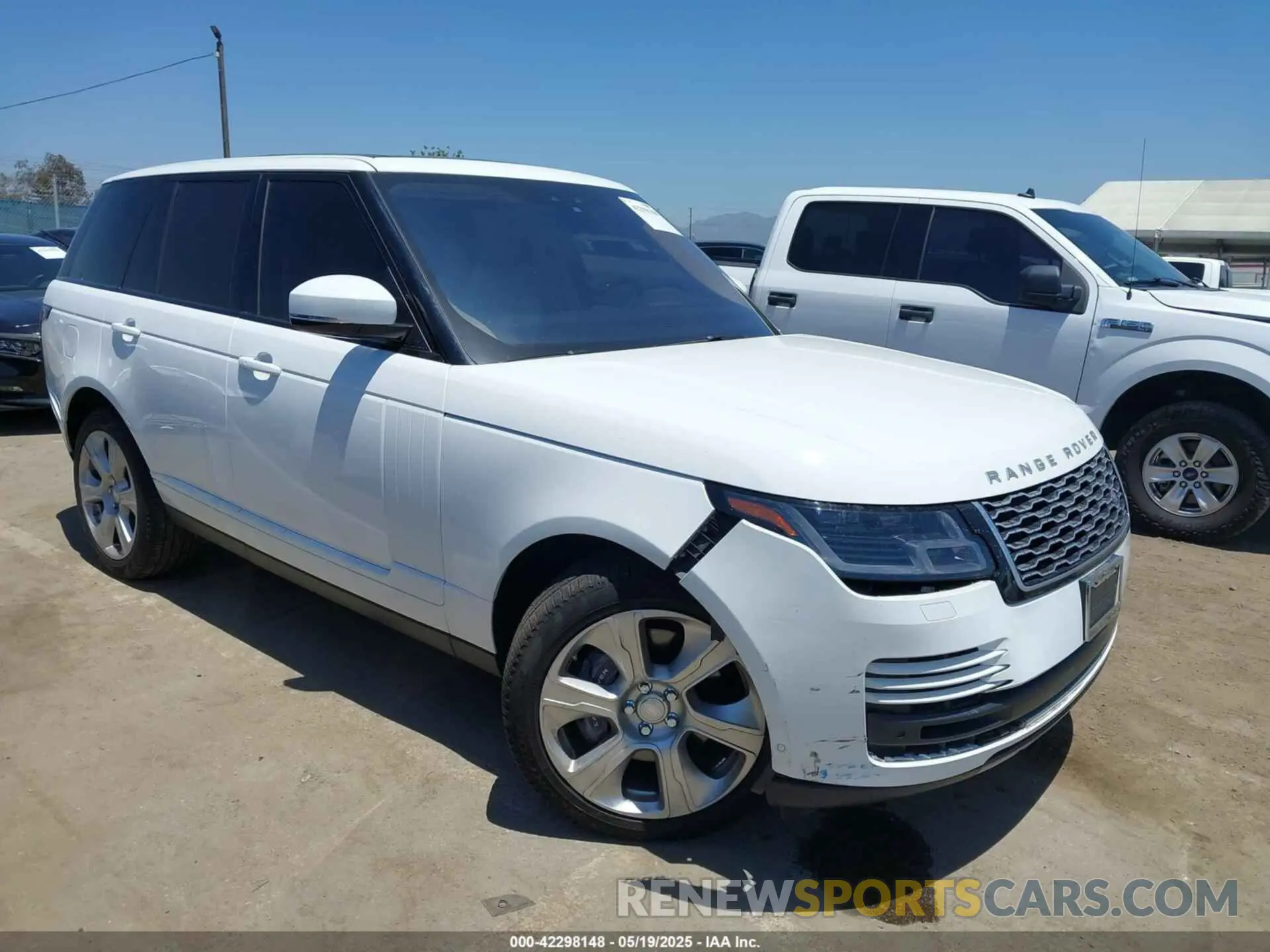 1 Photograph of a damaged car SALGS2RU0LA408144 LAND ROVER RANGE ROVER 2020