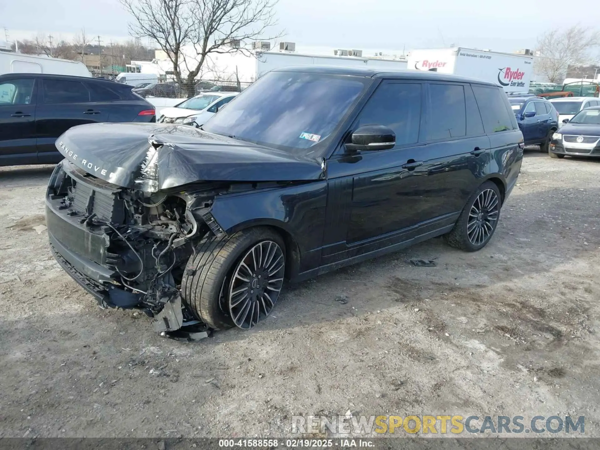 2 Photograph of a damaged car SALGS2RU8LA581250 LAND ROVER RANGE ROVER 2020