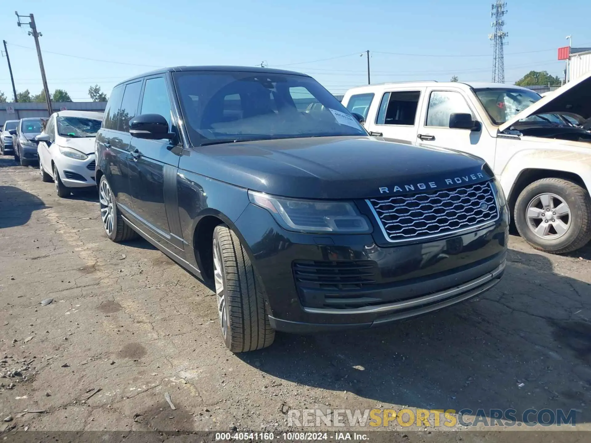 1 Photograph of a damaged car SALGS2SE1LA582971 LAND ROVER RANGE ROVER 2020