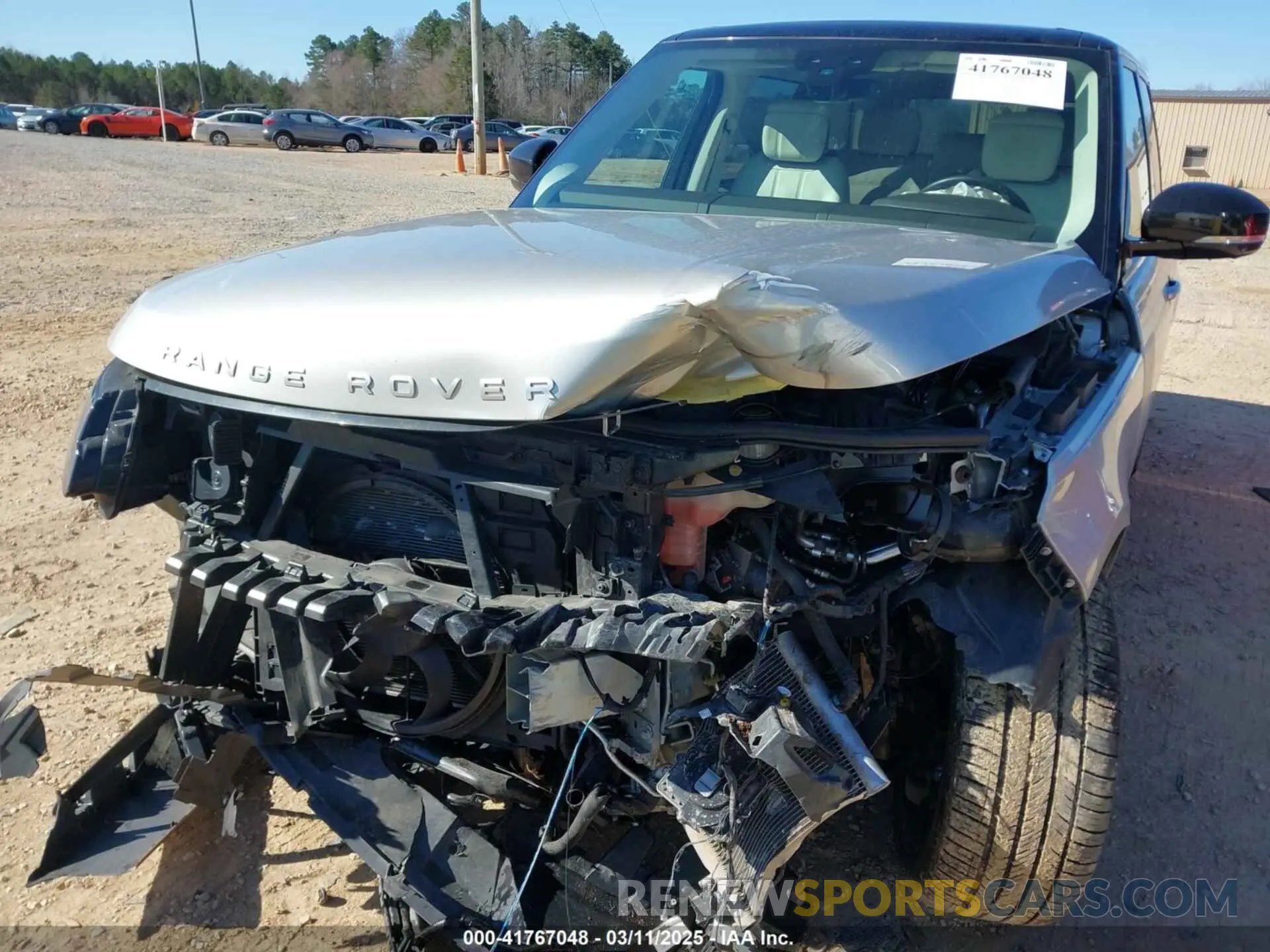 6 Photograph of a damaged car SALGS5SE4LA590564 LAND ROVER RANGE ROVER 2020